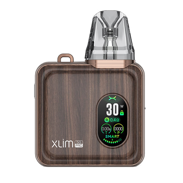 Oxva Xlim SQ Pro Pod Vape Kit Bronze Wood