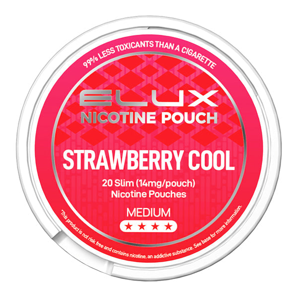 Elux Strawberry Cool Nicotine Pouches