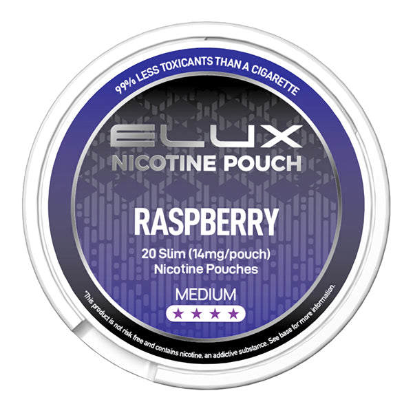 Elux Raspberry Nicotine Pouches