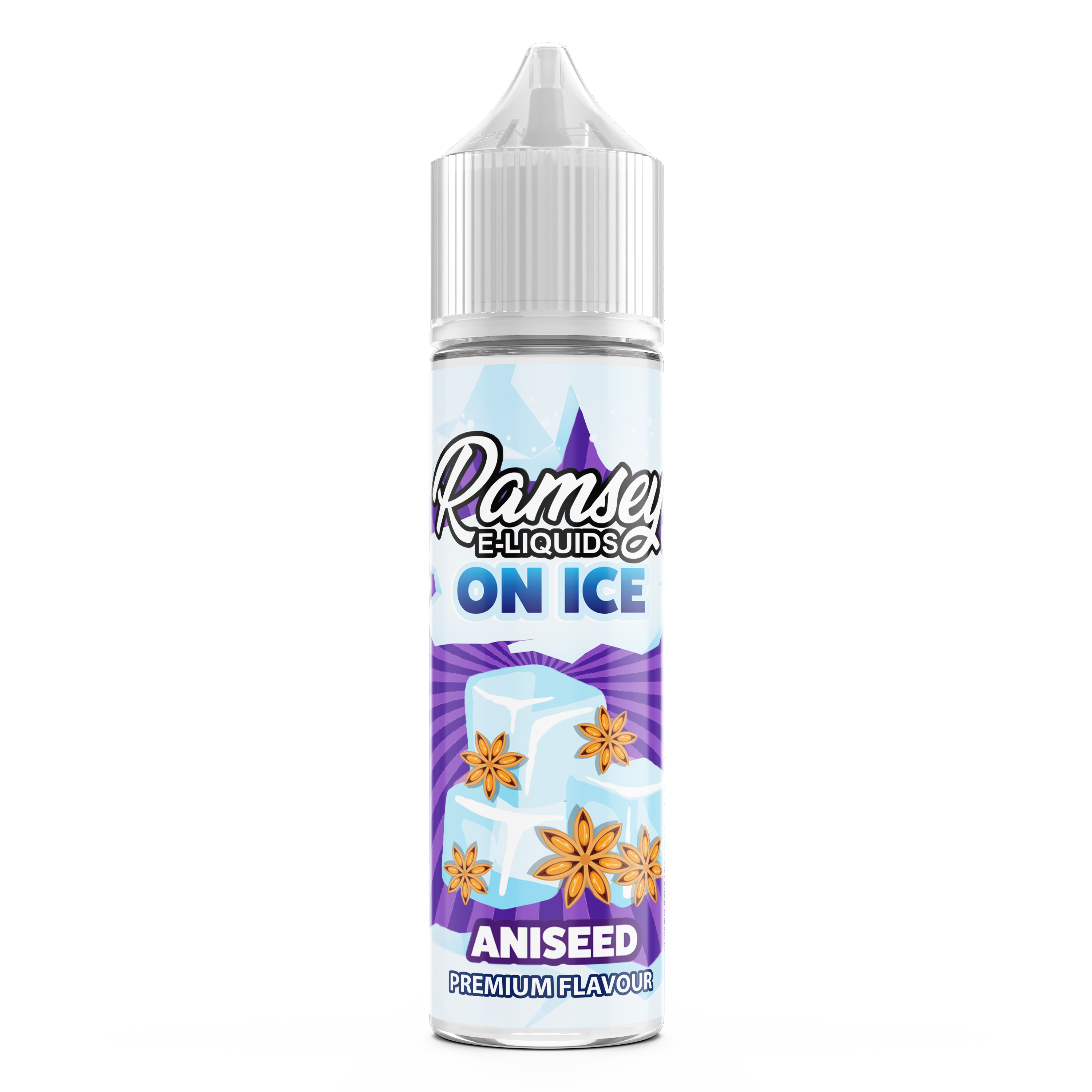 Ramsey E-Liquids On Ice Aniseed 0mg 50ml Shortfill E-Liquid