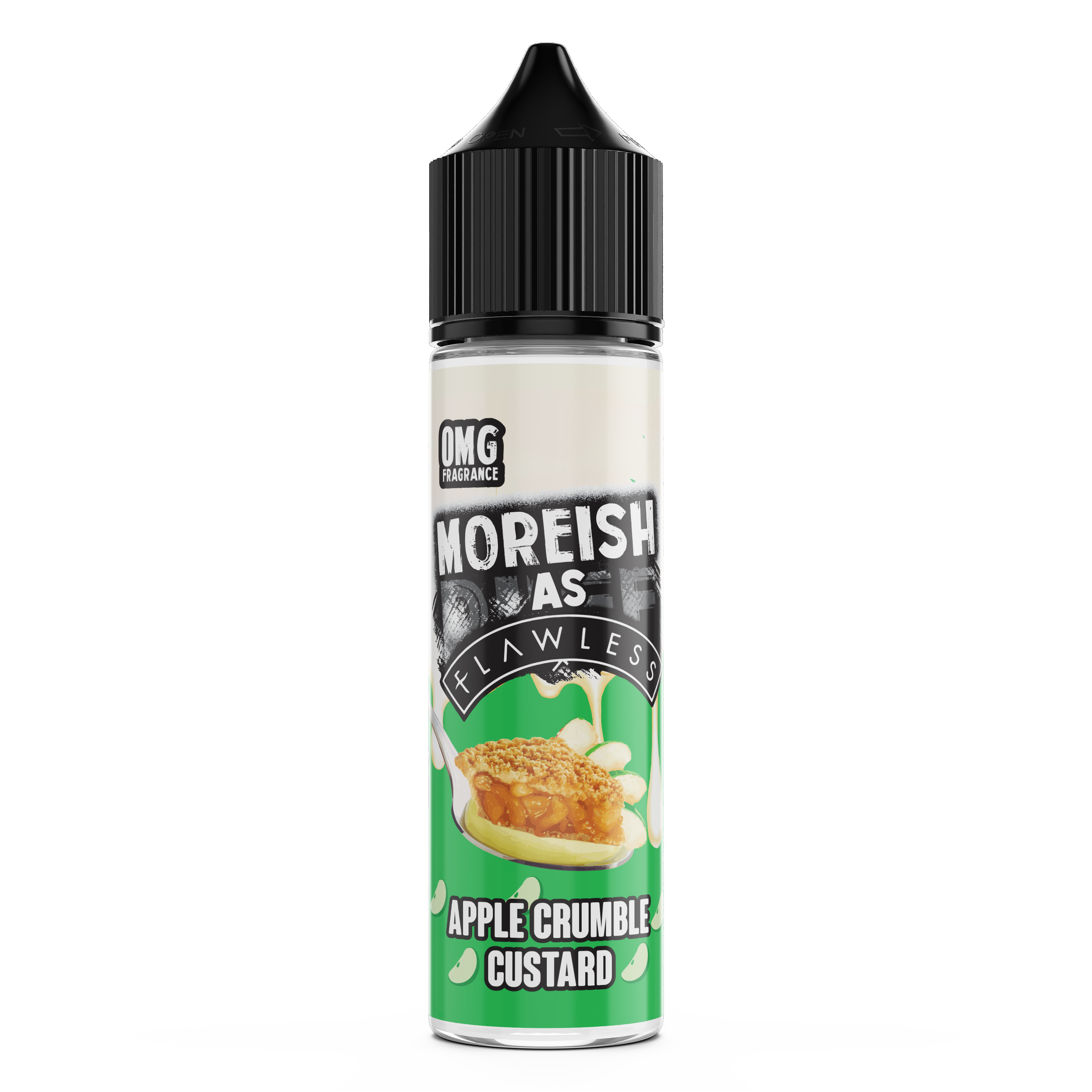 Moreish As Flawless Apple Crumble Custard 0mg 50ml Shortfill E-Liquid