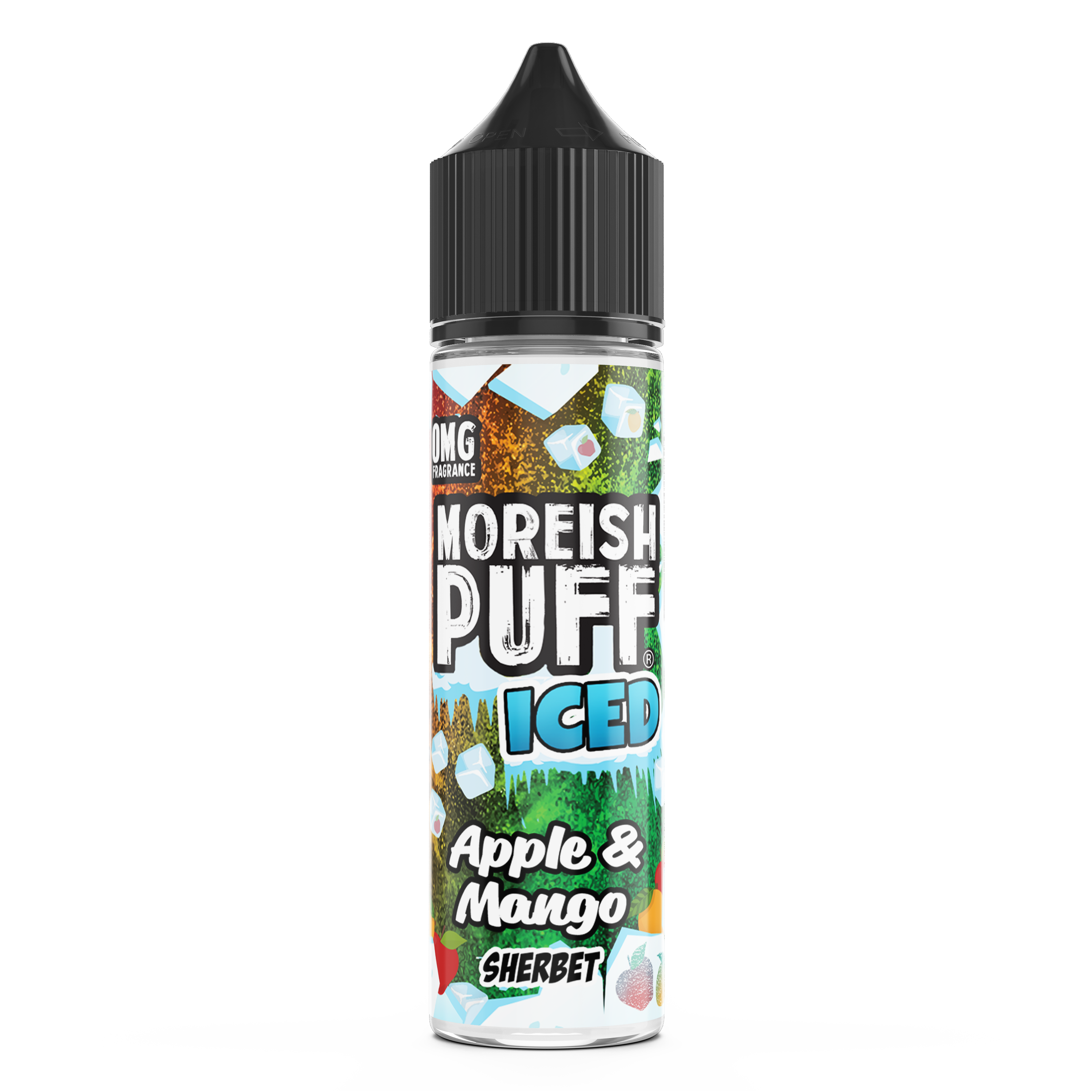 Moreish Puff Iced Apple & Mango Sherbet 0mg 50ml Shortfill E-Liquid