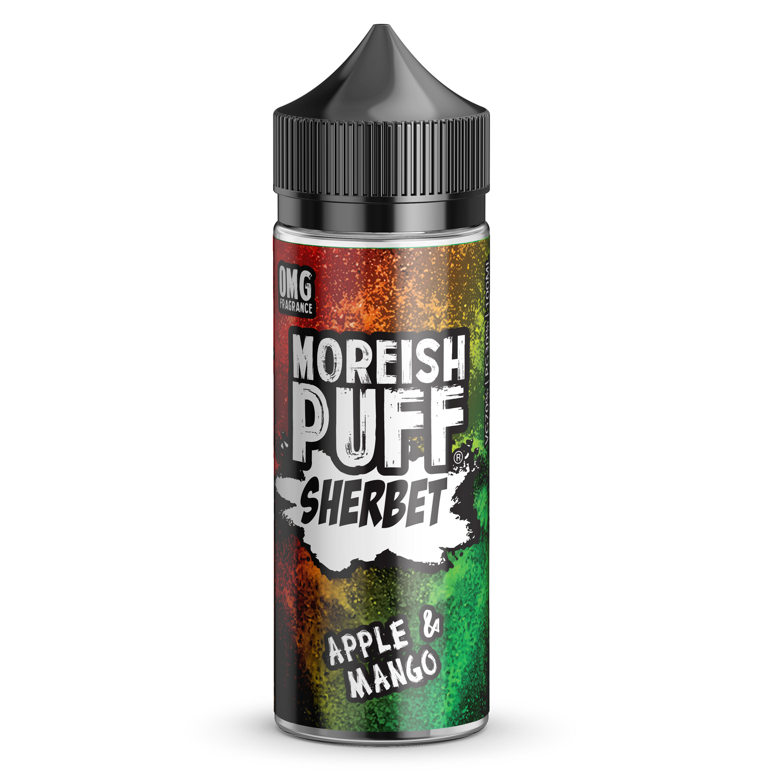 Moreish Puff Sherbet: Apple & Mango Sherbet 0mg 100ml Shortfill E-Liquid