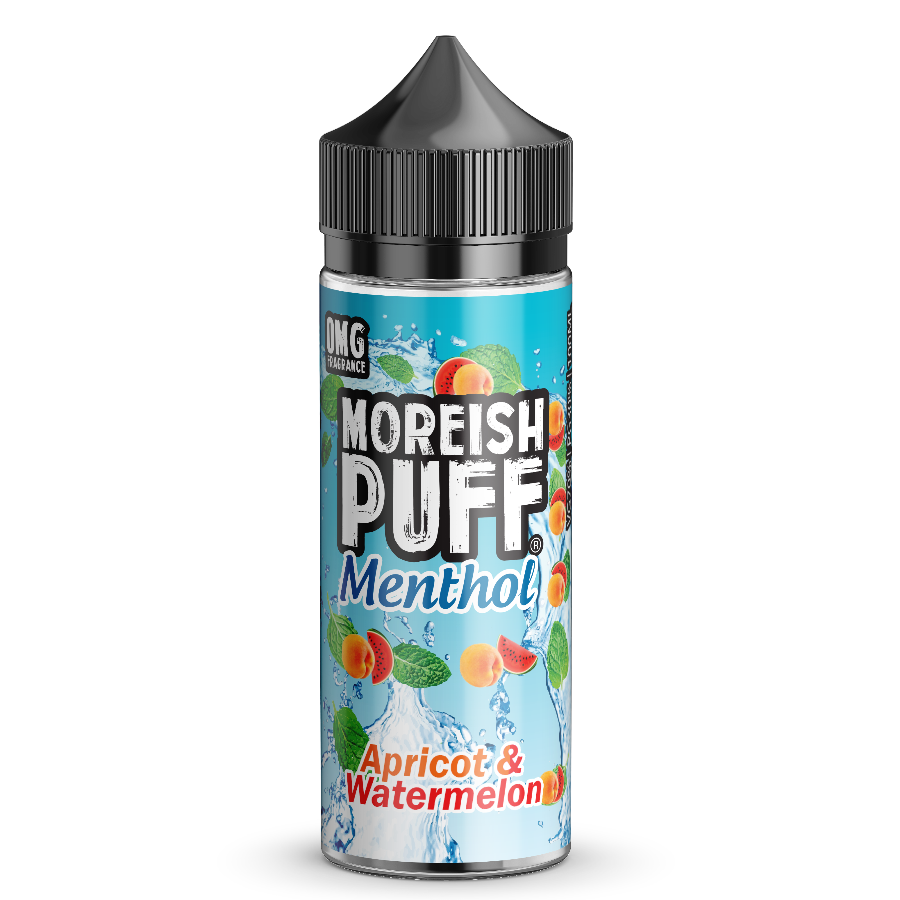 Moreish Puff Apricot & Watermelon Menthol 100ml Shortfill