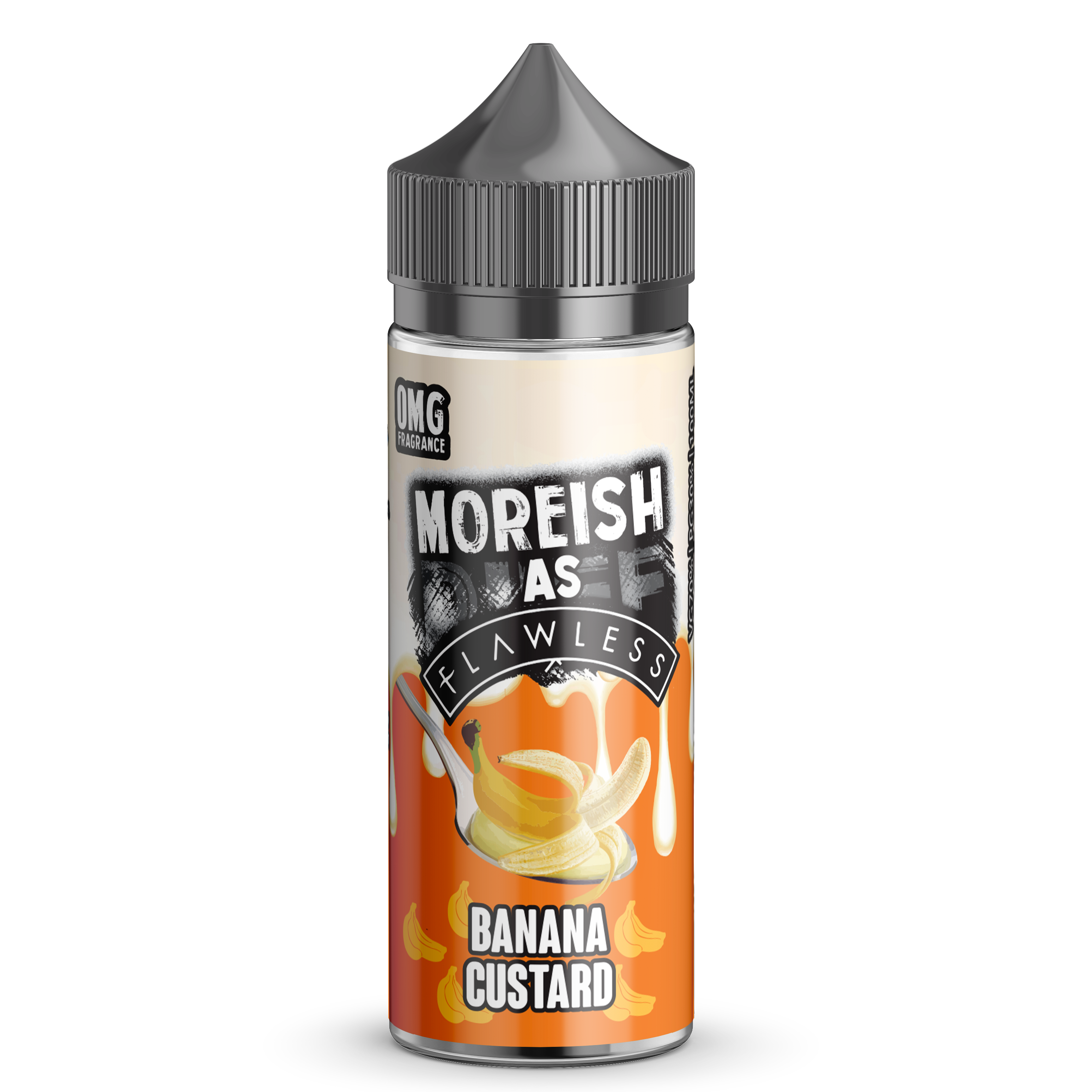 Moreish As Flawless Banana Custard 0mg 100ml Shortfill E-Liquid