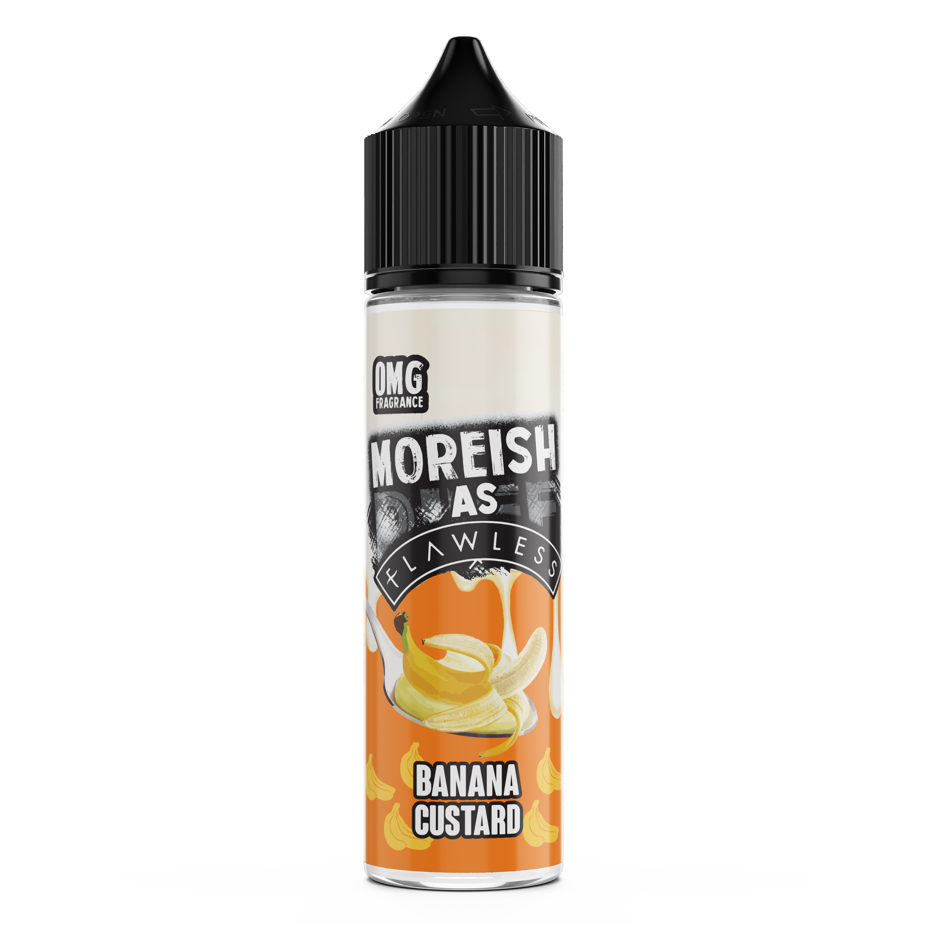 Moreish As Flawless Banana Custard 0mg 50ml Shortfill E-Liquid