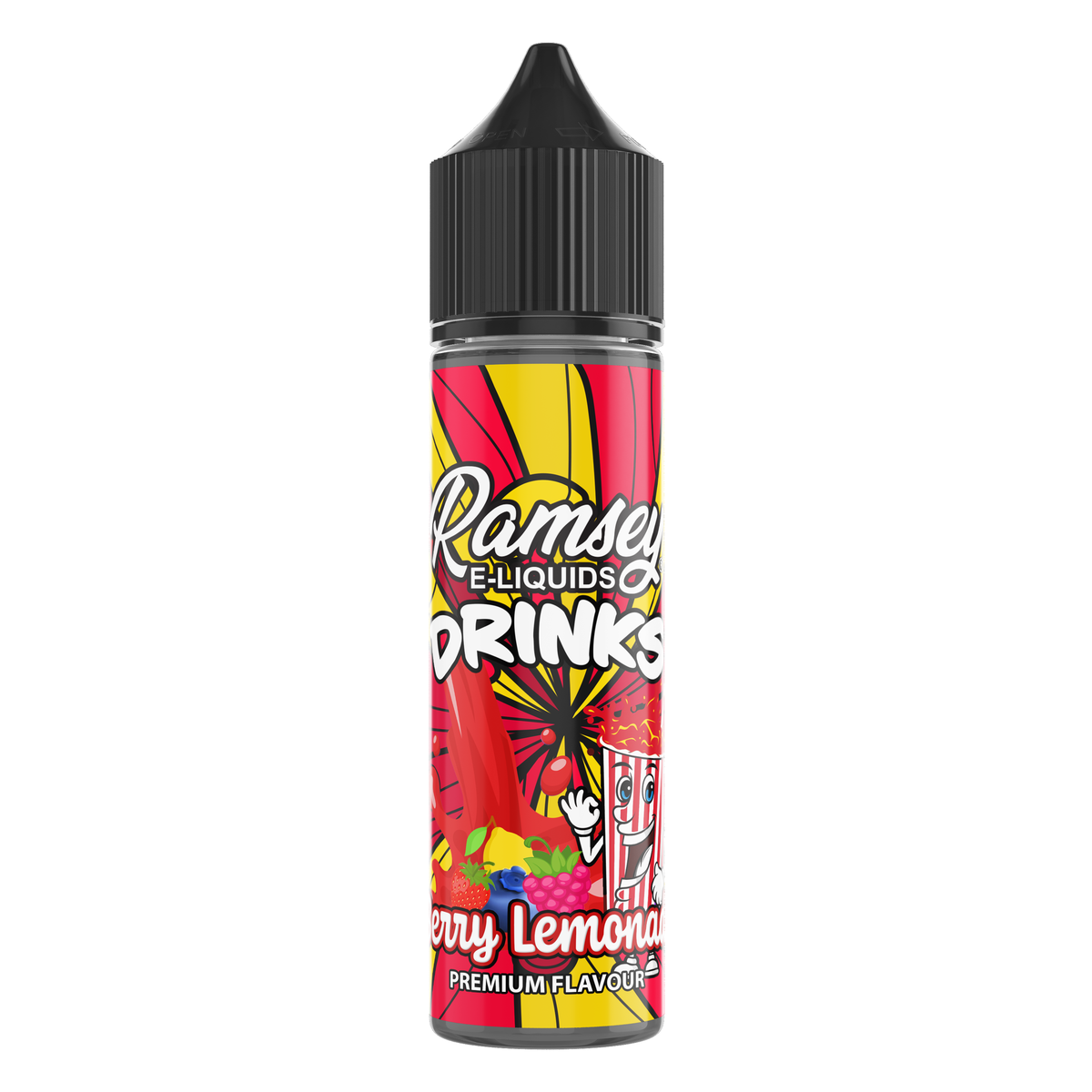 Ramsey E-Liquids Drinks Berry Lemonade 0mg 50ml Shortfill E-Liquid