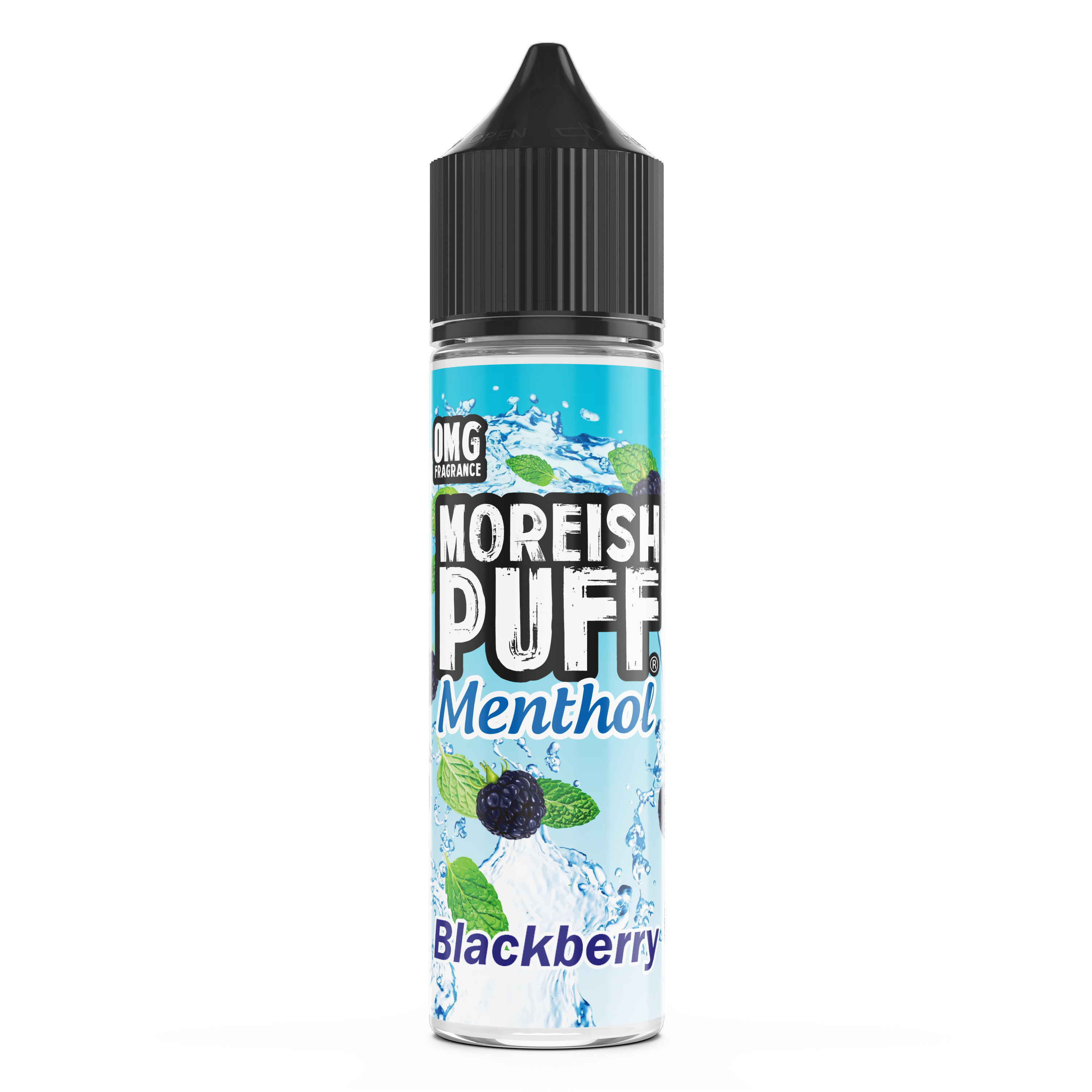 Moreish Puff Blackberry Menthol 50ml Shortfill