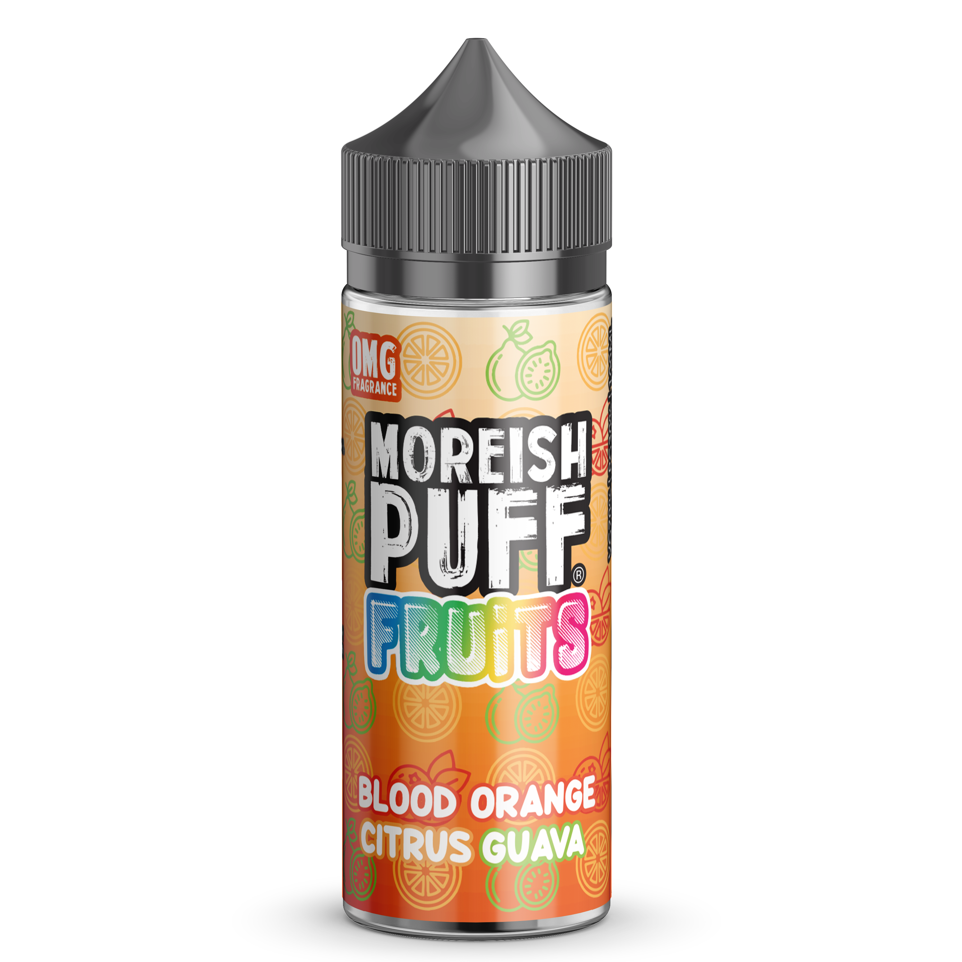 Blood Orange Citrus Guava by Moreish Puff Fruits 100ml Shortfill