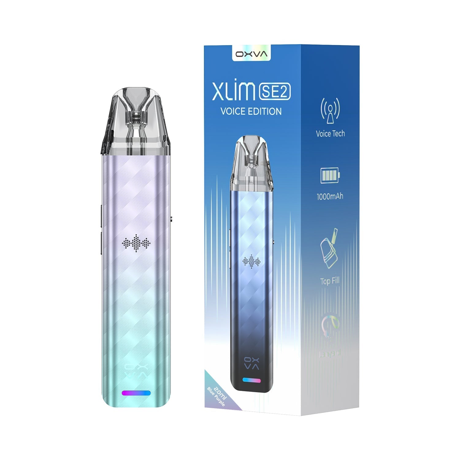 OXVA XLIM SE 2 Kit 1000mAh - Blue Purple