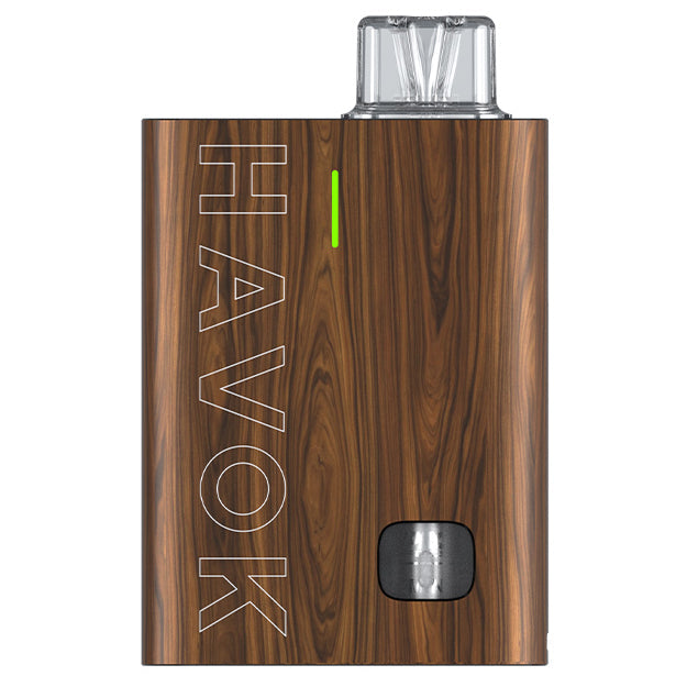 Uwell Havok R Vape Kit Brown Wood