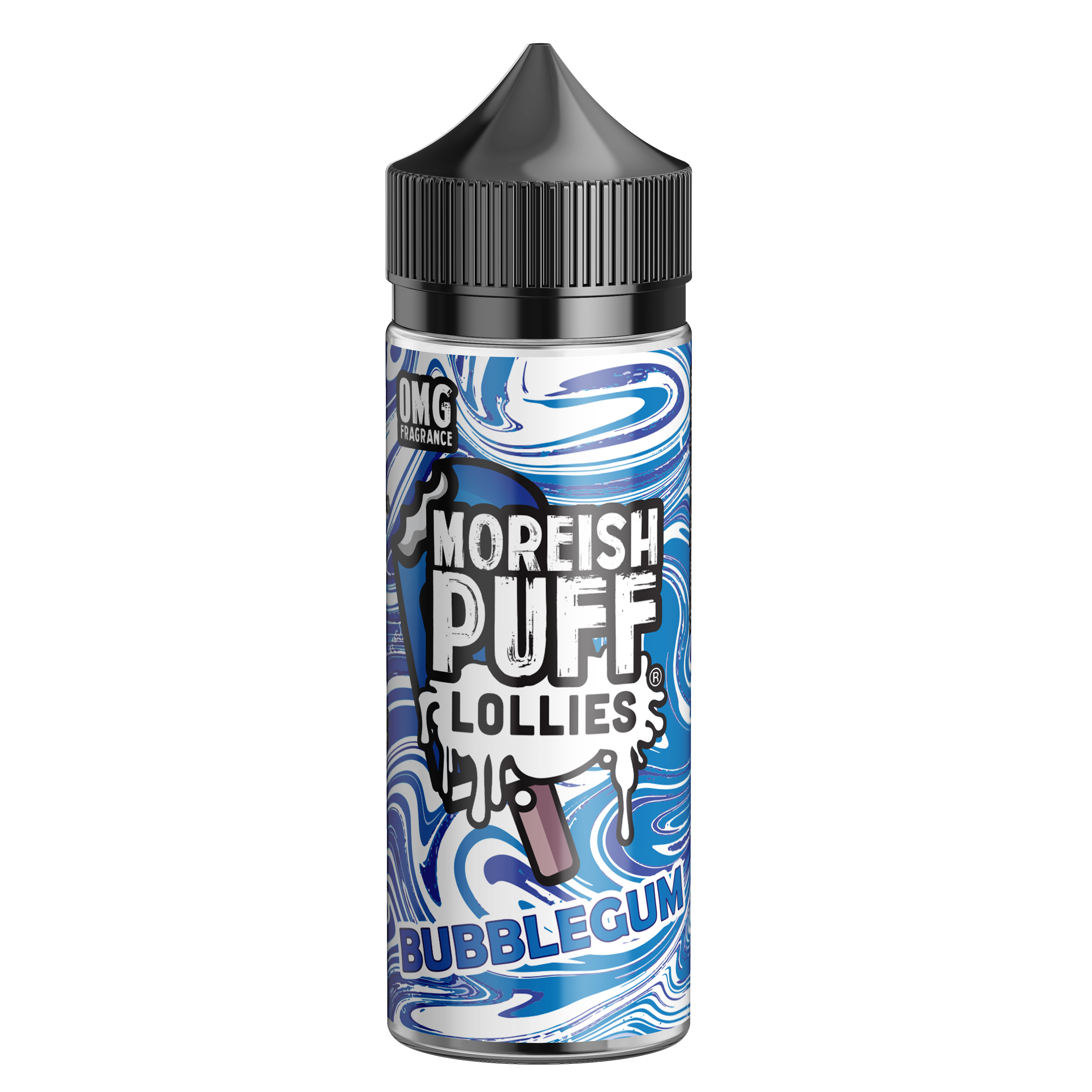 Moreish Puff Lollies Bubblegum 0mg 100ml Shortfill E-Liquid