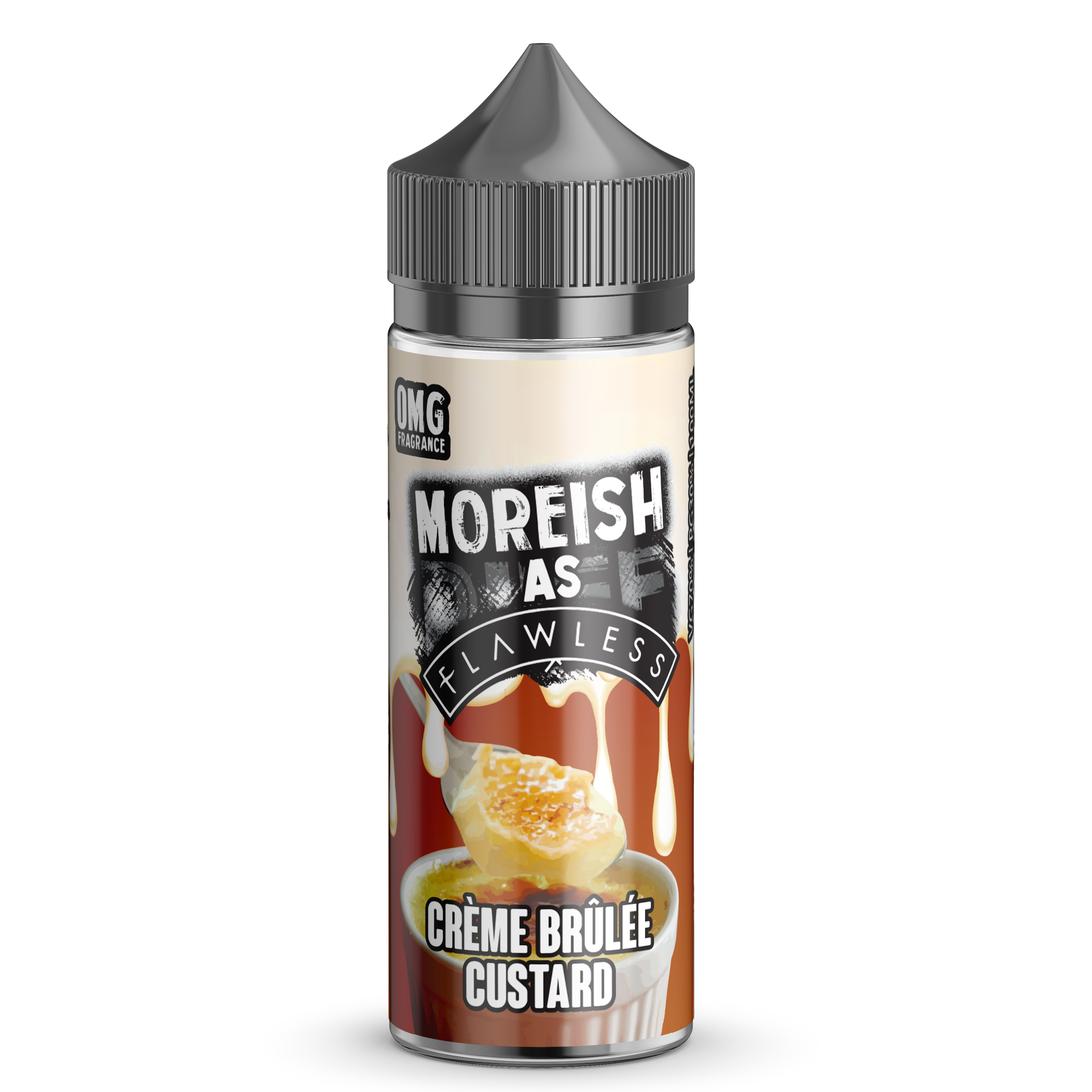 Moreish As Flawless Creme Brulee 0mg 100ml Shortfill E-Liquid