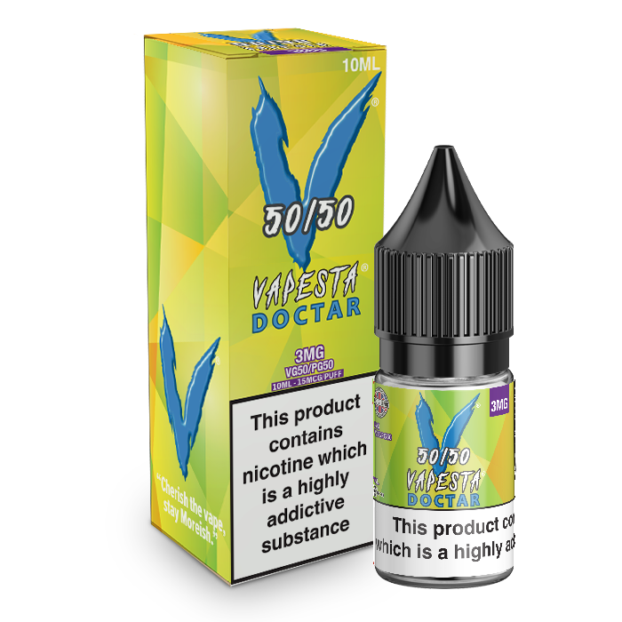 Vapesta 50/50: Doctar 10ml E-Liquid