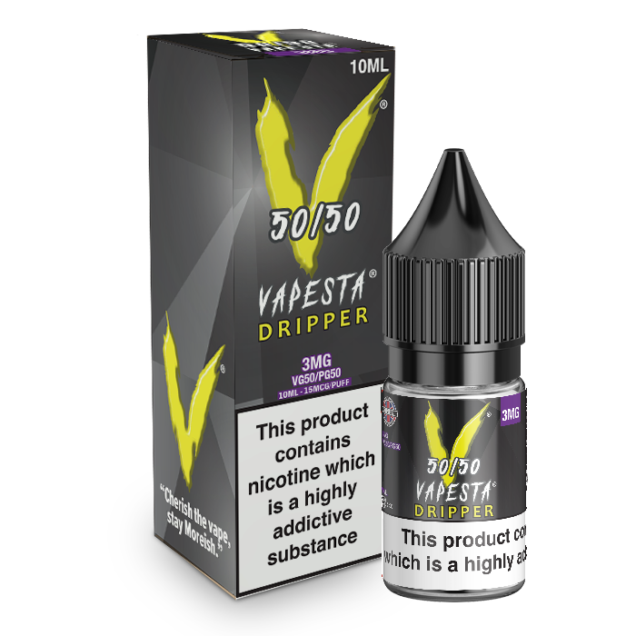 Vapesta 50/50: Dripper 10ml E-Liquid