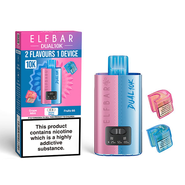 Elf Bar Dual 10k Disposable Vape Device