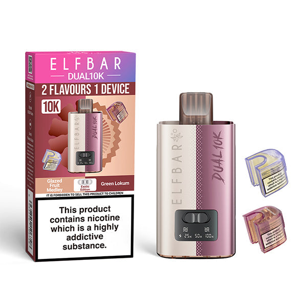 Elf Bar Dual 10k Disposable Vape Device