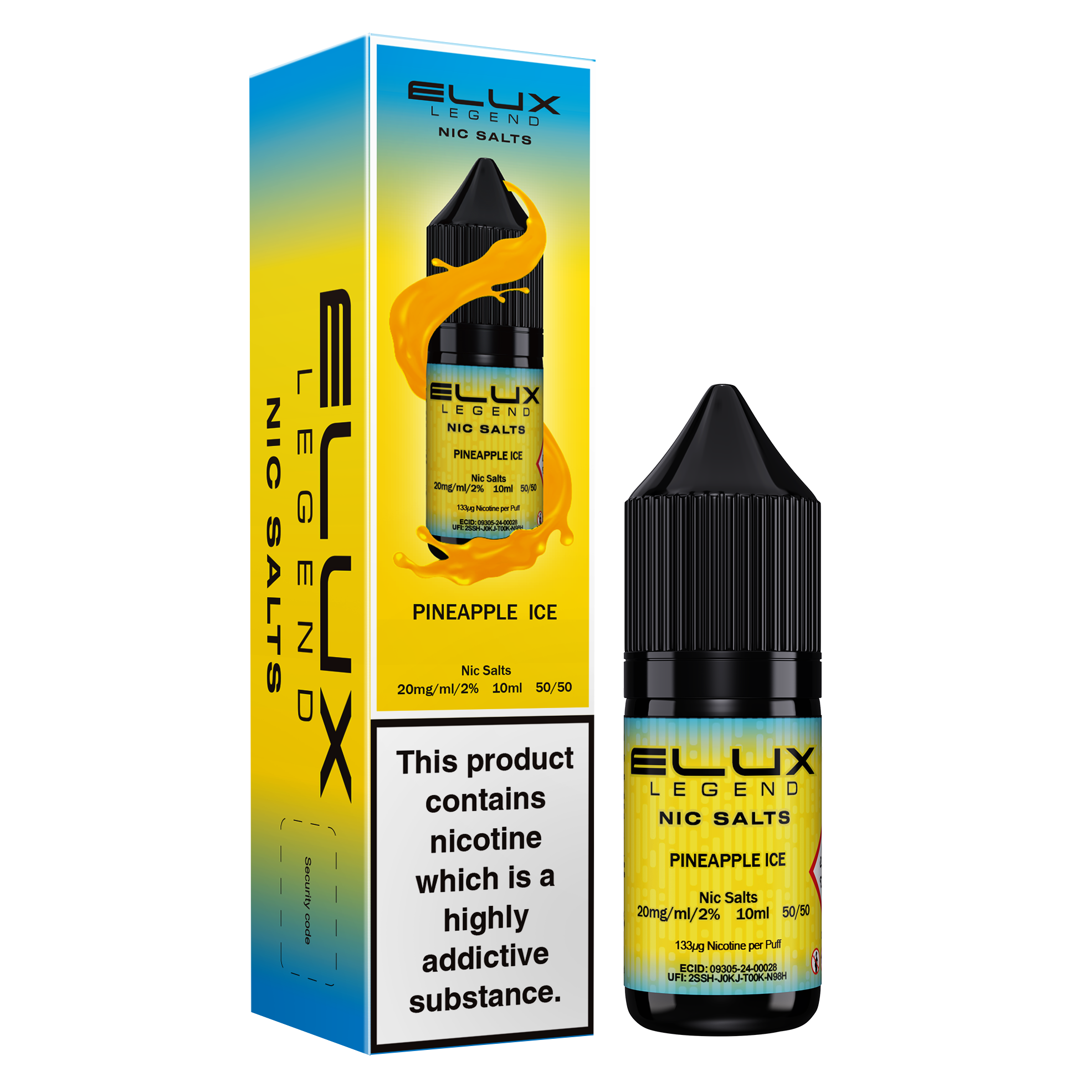 Elux Legend Pineapple Ice 10ml Nic Salt