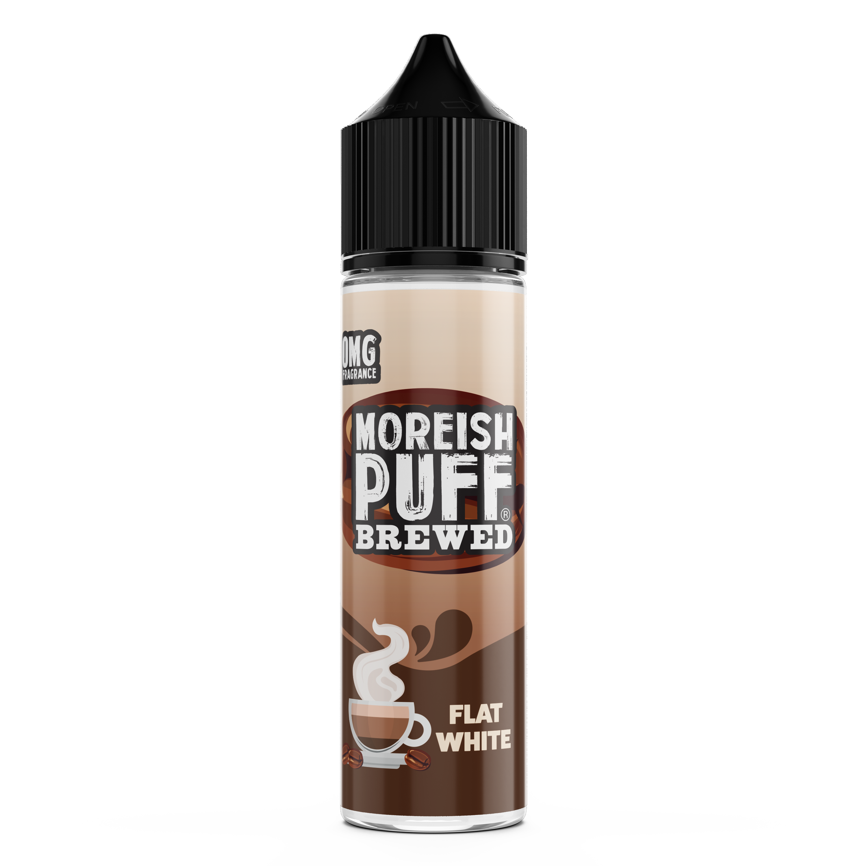 Moreish Puff Brewed Flat White 0mg 50ml Shortfill E-Liquid