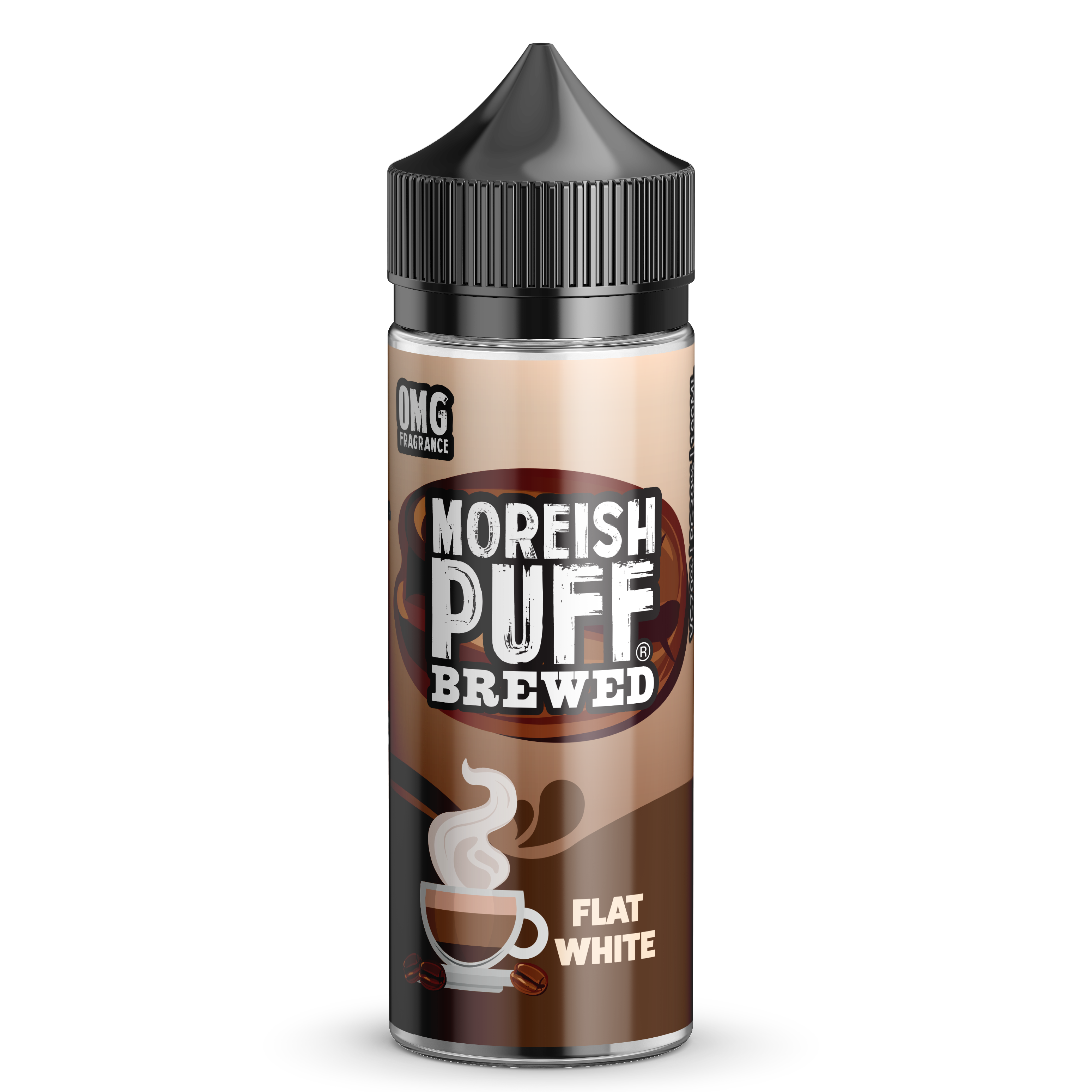 Moreish Puff Brewed Flat White 0mg 100ml Shortfill E-Liquid