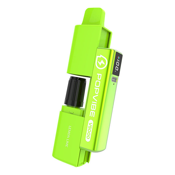 Geekvape Popvibe V5000 Disposable Vape Device - Lemon Lime