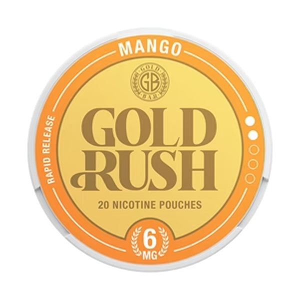 Gold Rush Mango Nicotine Pouches - 6mg