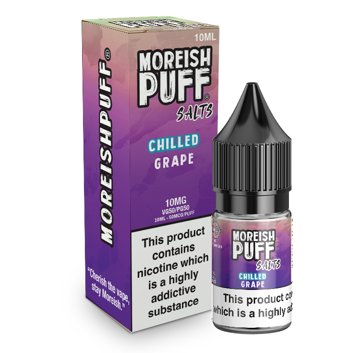 Moreish Puff Grape Chilled Nic Salt 10ml