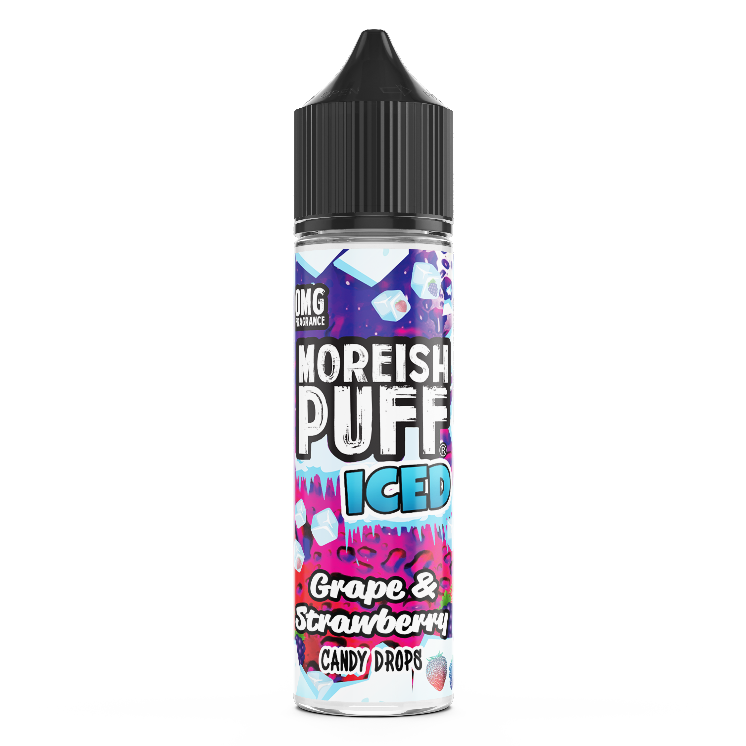 Grape & Strawberry Candy Drops E-Liquid by Moreish Puff - Shortfills UK