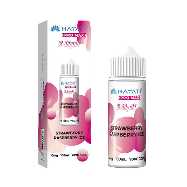 Strawberry Raspberry Ice E-Liquid by Hayati - Shortfills UK