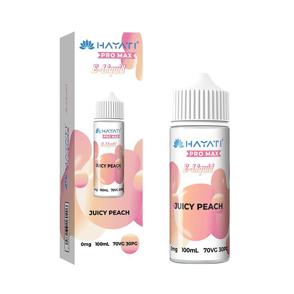 Juicy Peach E-Liquid by Hayati - Shortfills UK