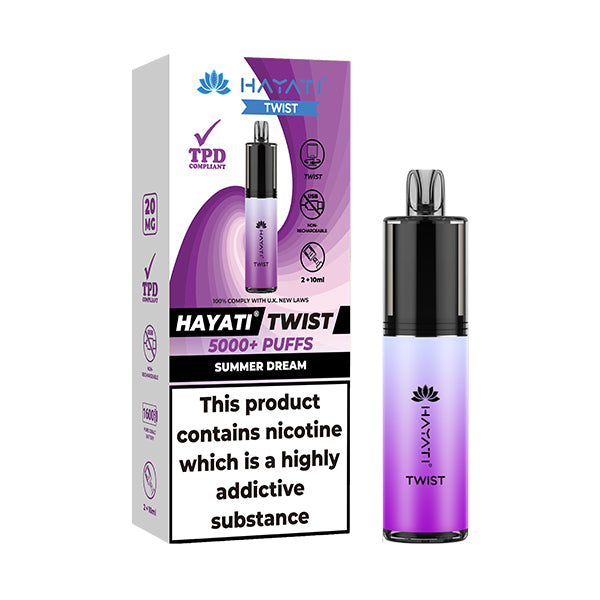 Hayati Twist 5000 Disposable Vape - Summer Dream