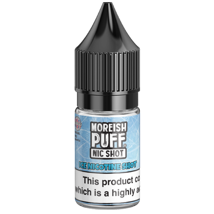 Moreish Puff Ice Nicotine Shot 50/50 10ml 18mg