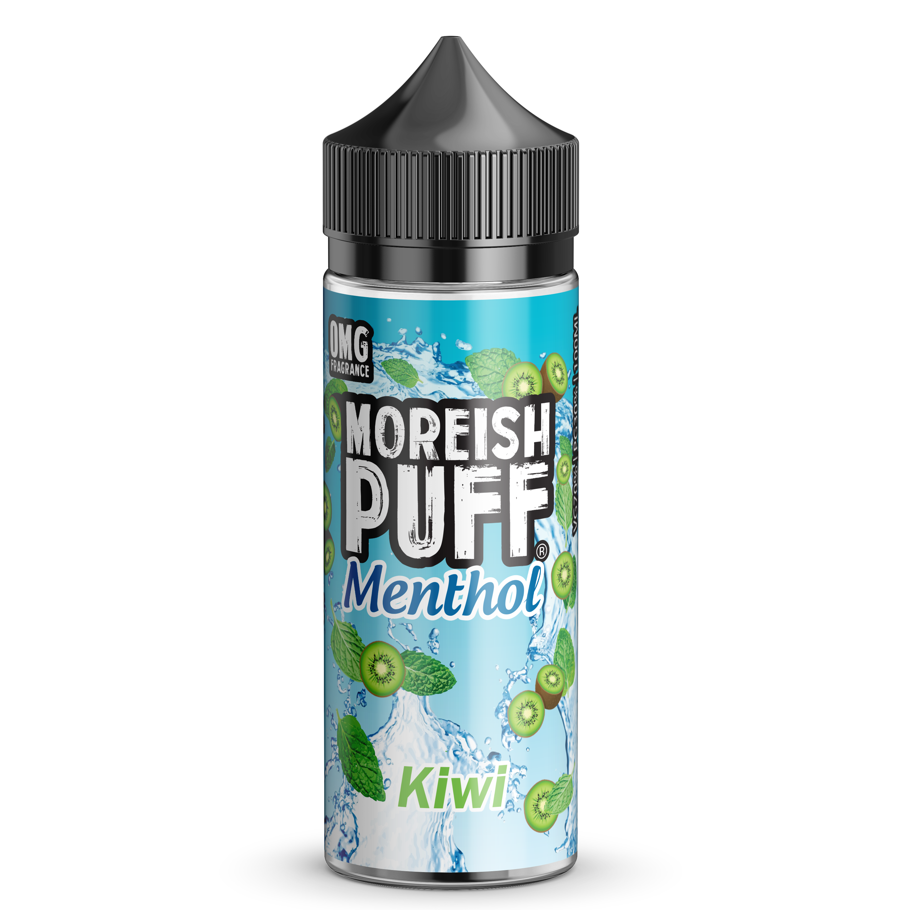 Moreish Puff Kiwi Menthol 100ml Shortfill