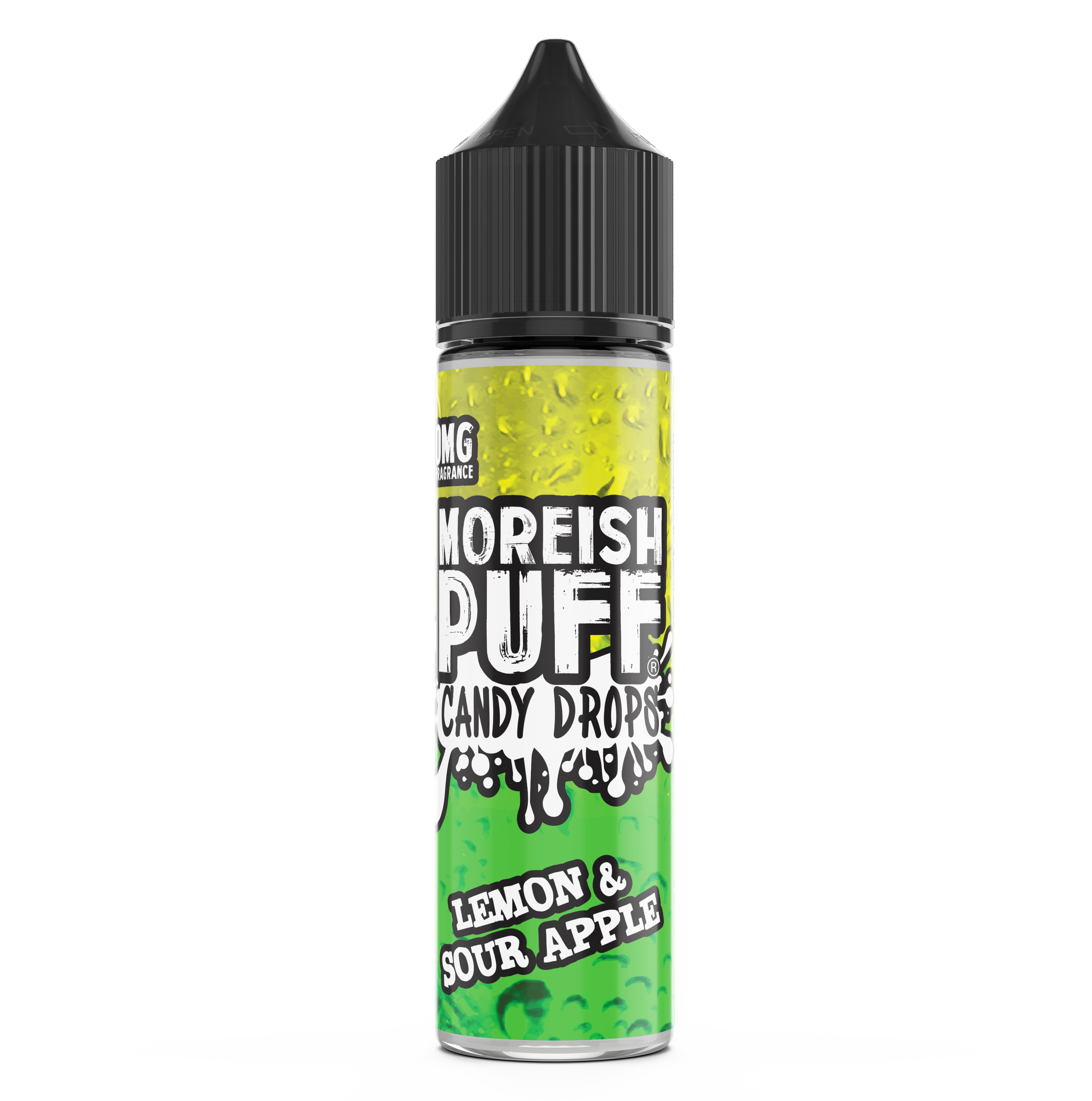 Moreish Puff Candy Drops: Lemon & Sour Apple Candy Drops 0mg 50ml Shortfill E-Liquid