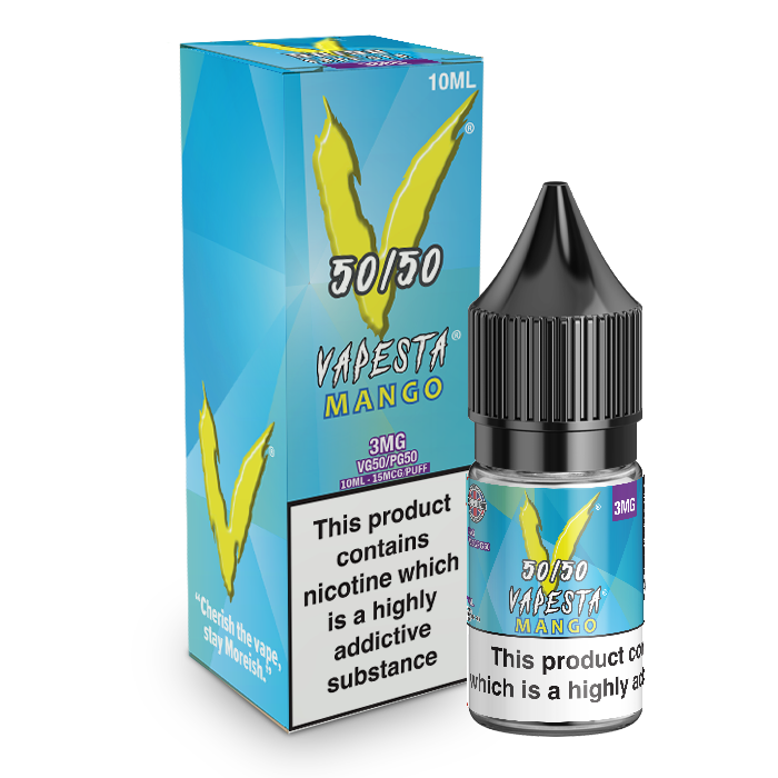 Vapesta 50/50: Mango 10ml E-Liquid