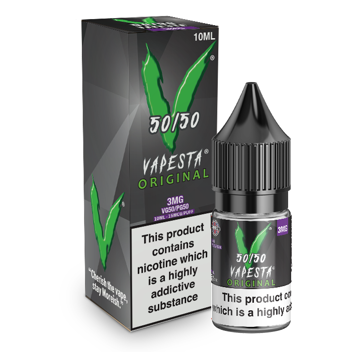 Vapesta 50/50: Original 10ml E-Liquid