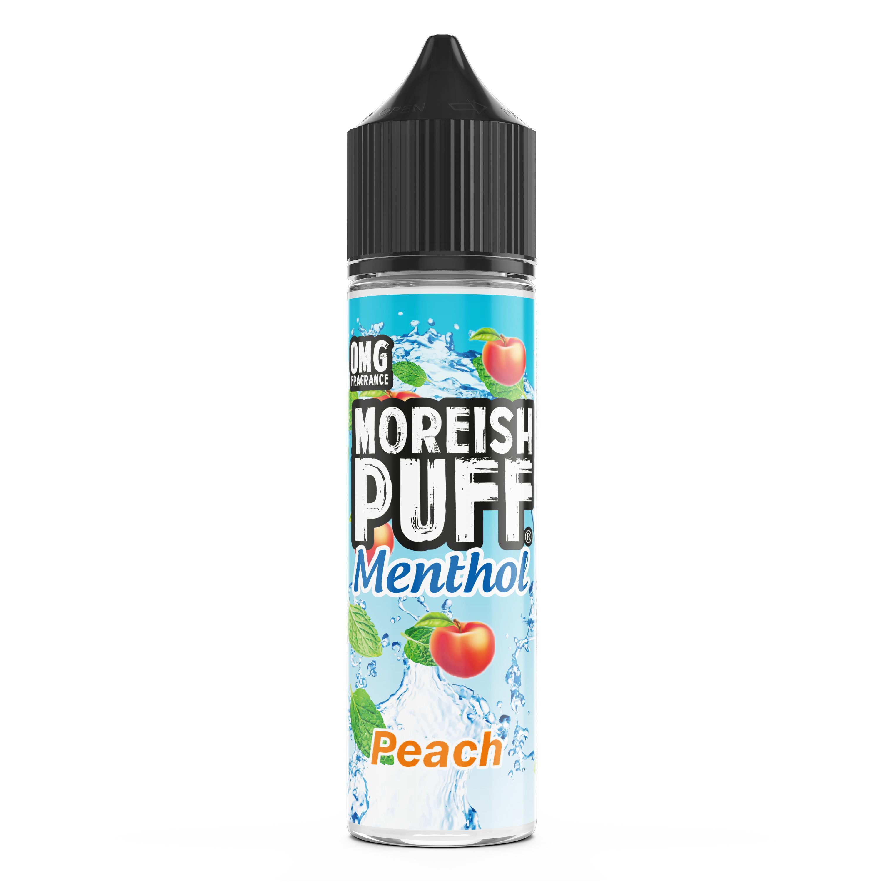 Moreish Puff Peach Menthol 50ml Shortfill