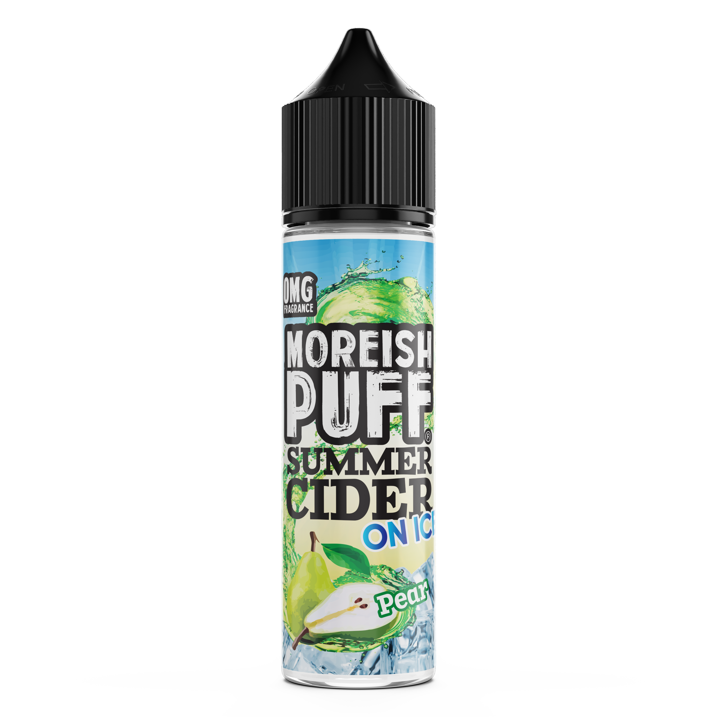 Moreish Puff Summer Cider On Ice: Pear 0mg 50ml Shortfill E-Liquid