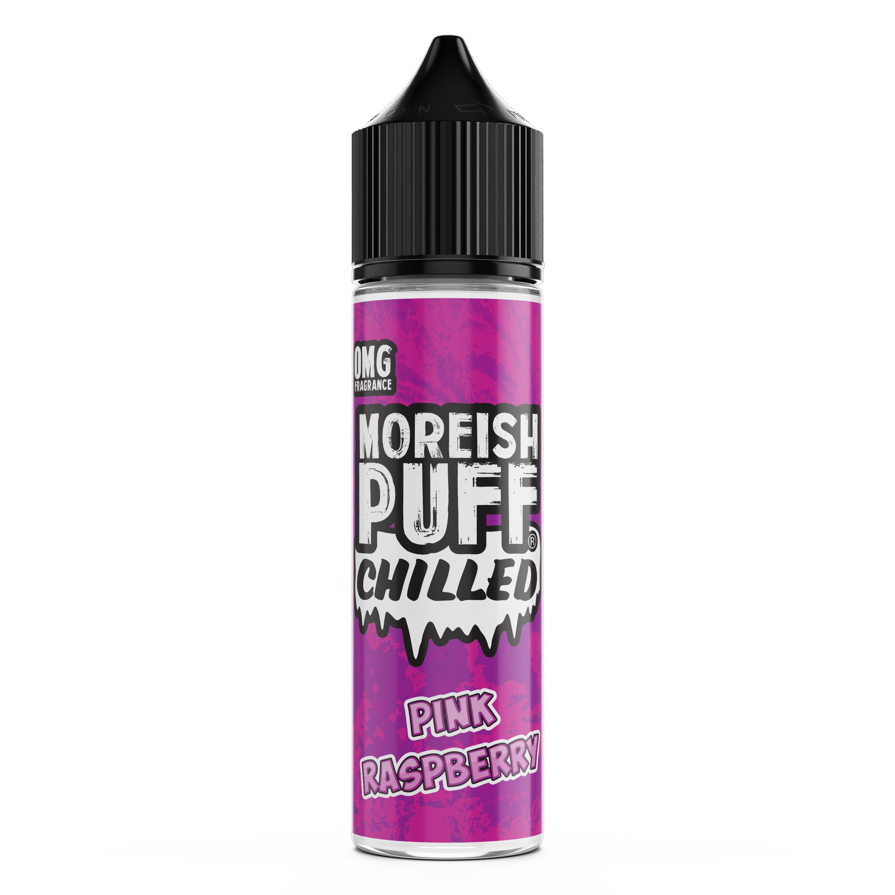 Moreish Puff Chilled: Pink Raspberry Chilled 0mg 50ml Shortfill E-Liquid