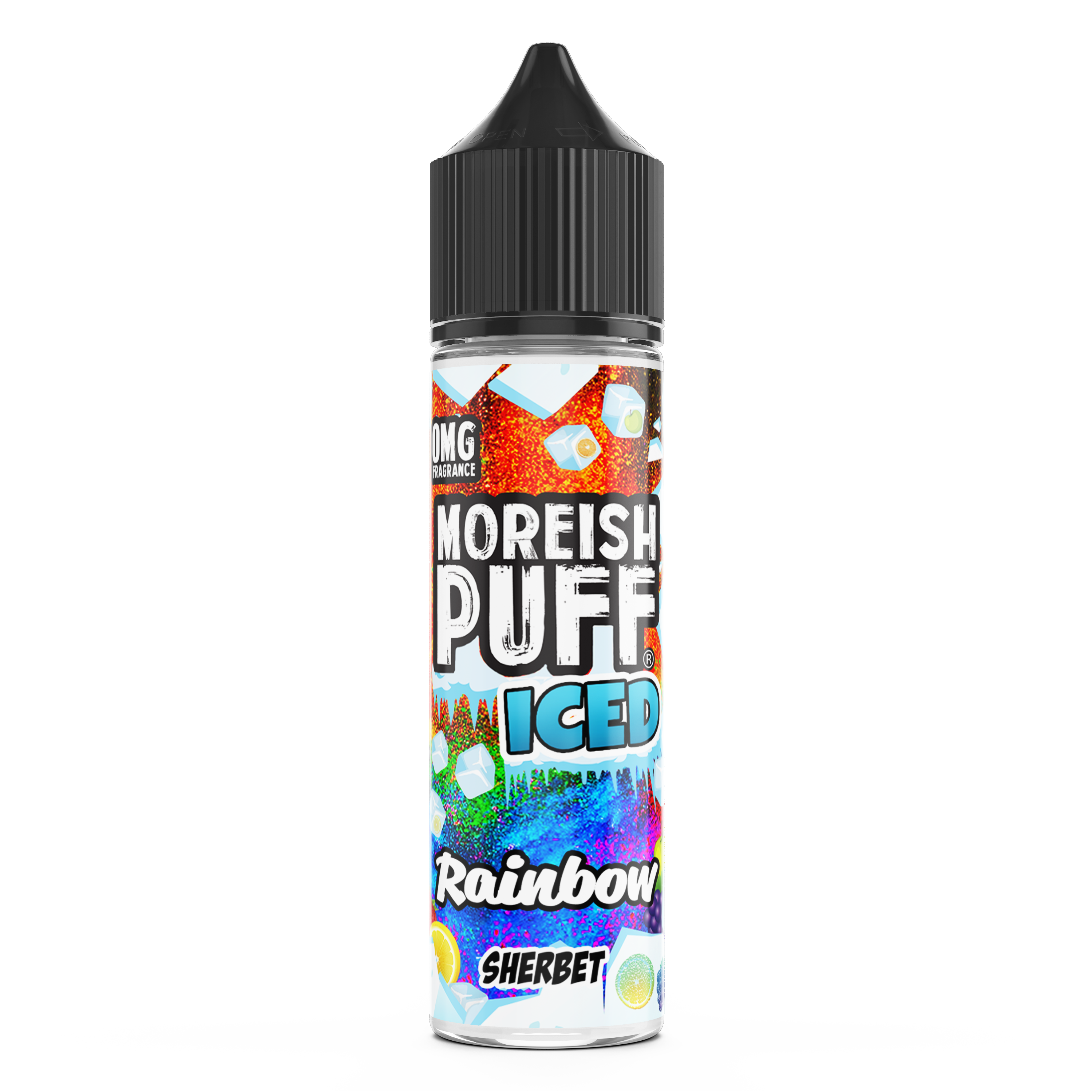 Moreish Puff Iced Rainbow Sherbet 0mg 50ml Shortfill E-Liquid