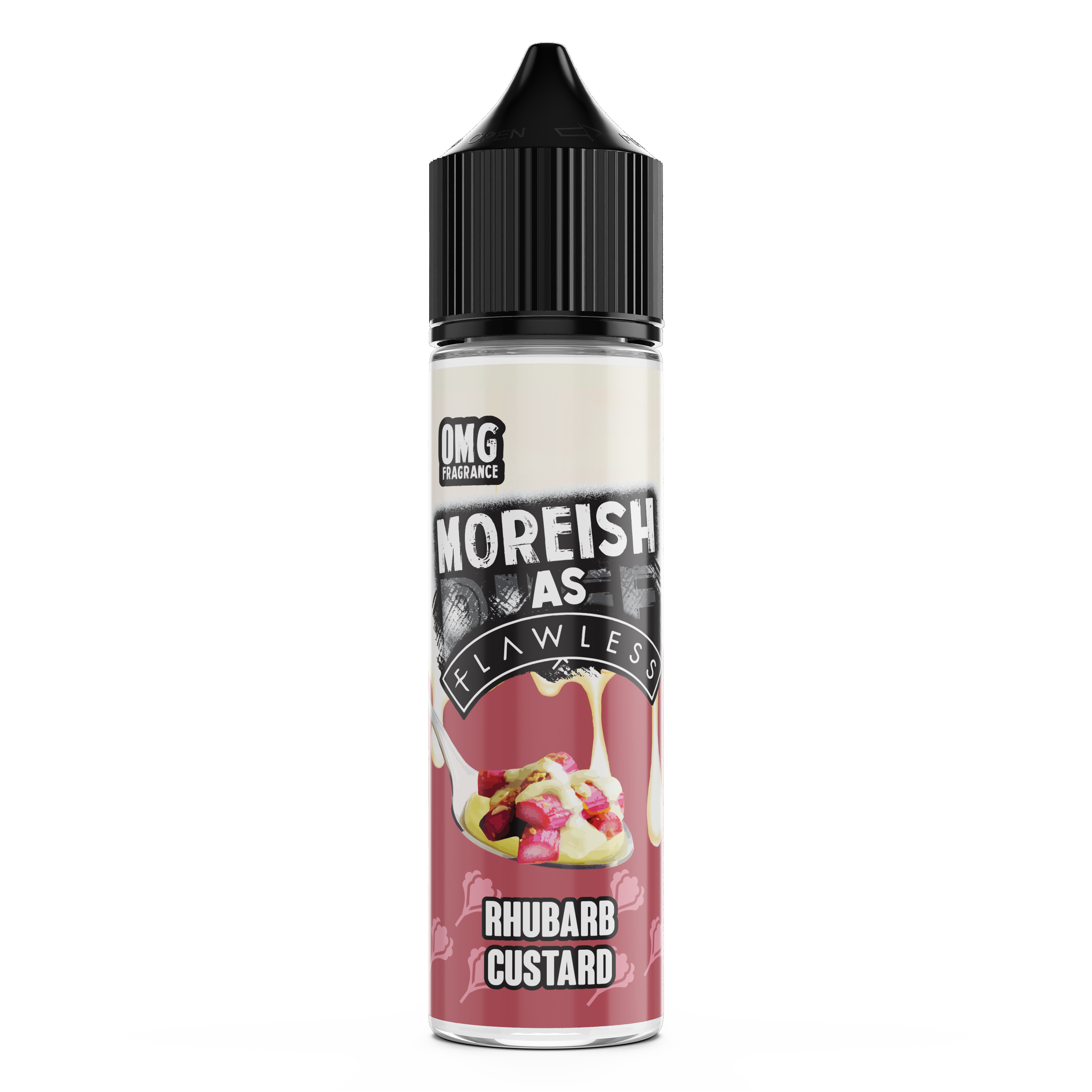 Moreish As Flawless Rhubarb Custard 0mg 50ml Shortfill E-Liquid