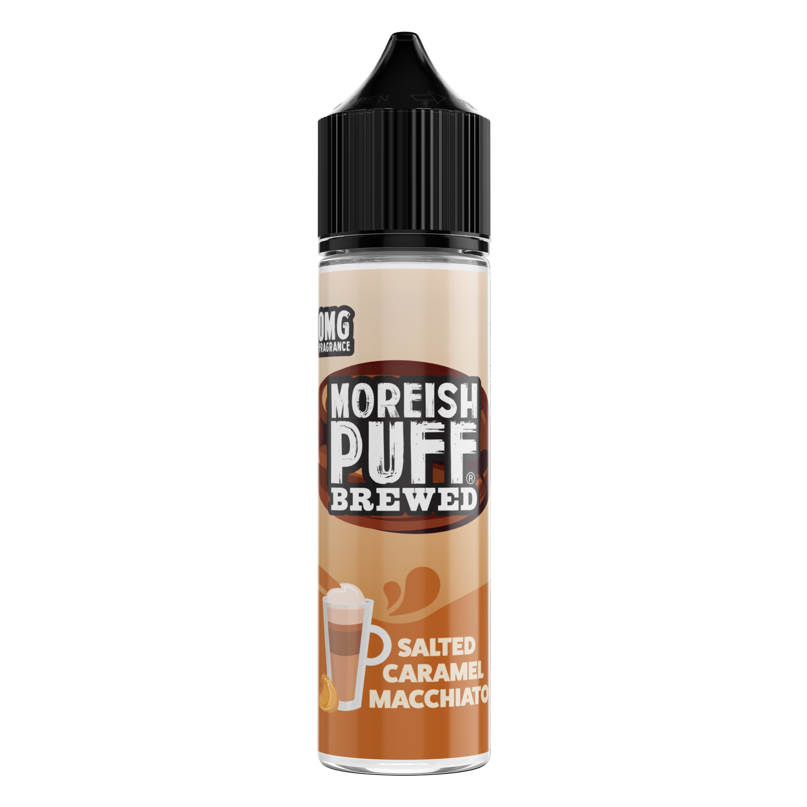 Moreish Puff Brewed Salted Caramel Macchiato 0mg 50ml Shortfill E-Liquid