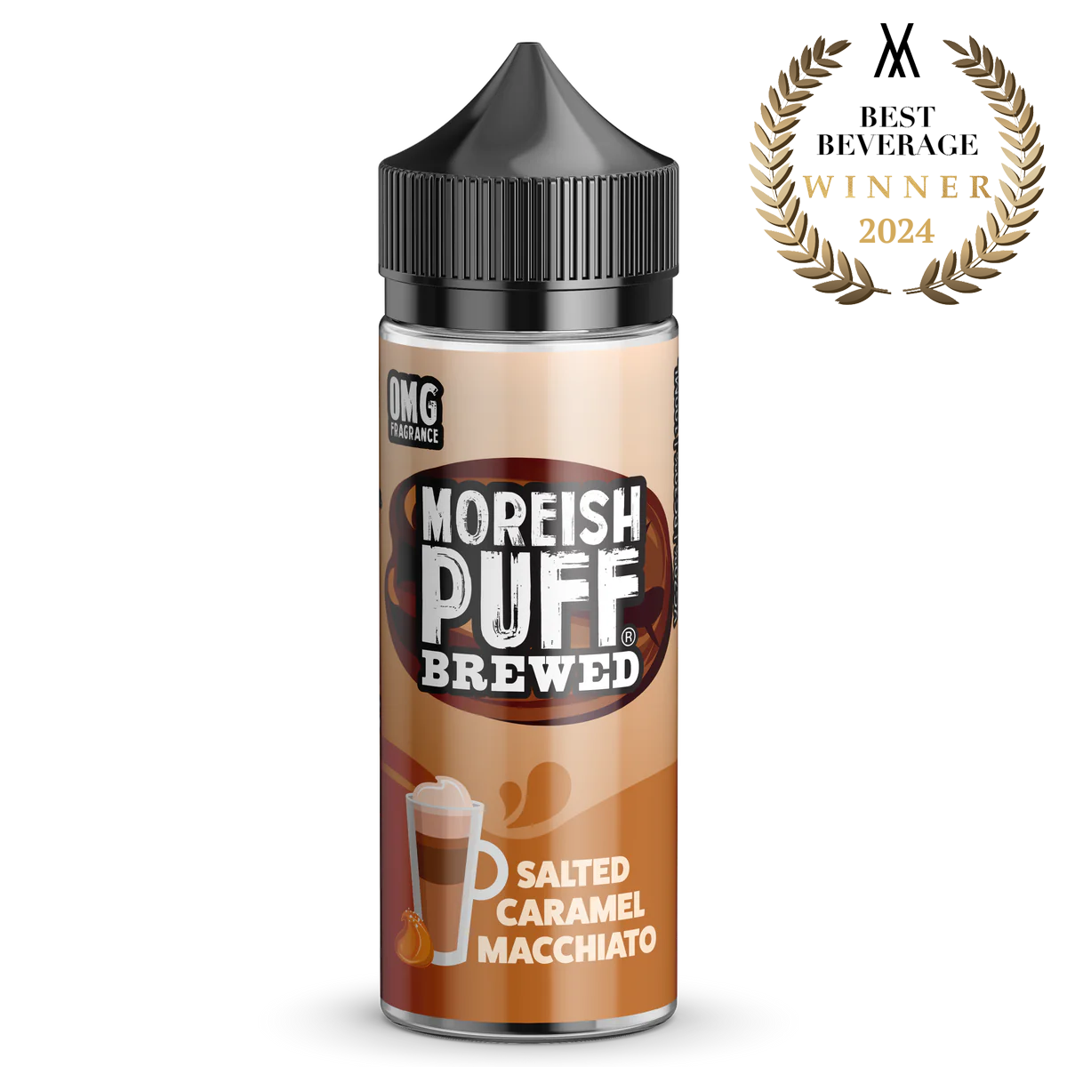 Moreish Puff Brewed Salted Caramel Macchiato 0mg 100ml Shortfill E-Liquid