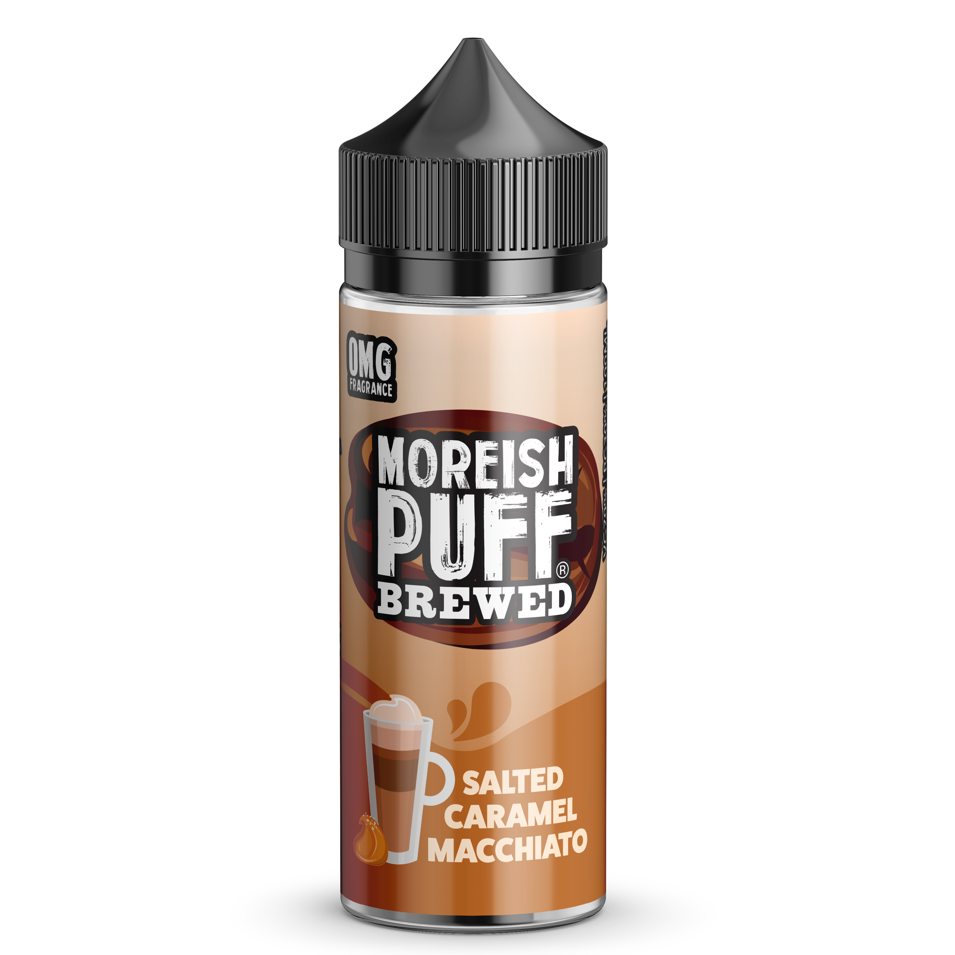 Moreish Puff Brewed Salted Caramel Macchiato 0mg 100ml Shortfill E-Liquid