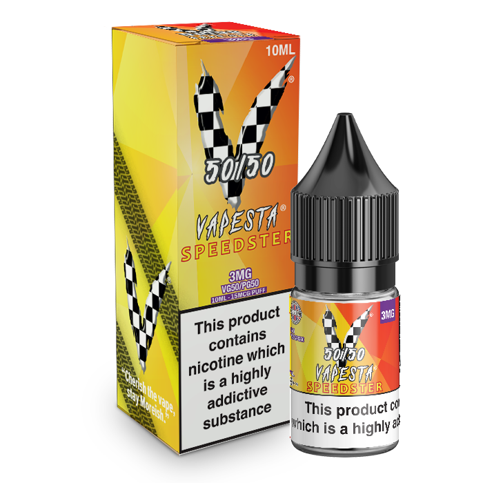 Vapesta 50/50: Speedster 10ml E-Liquid