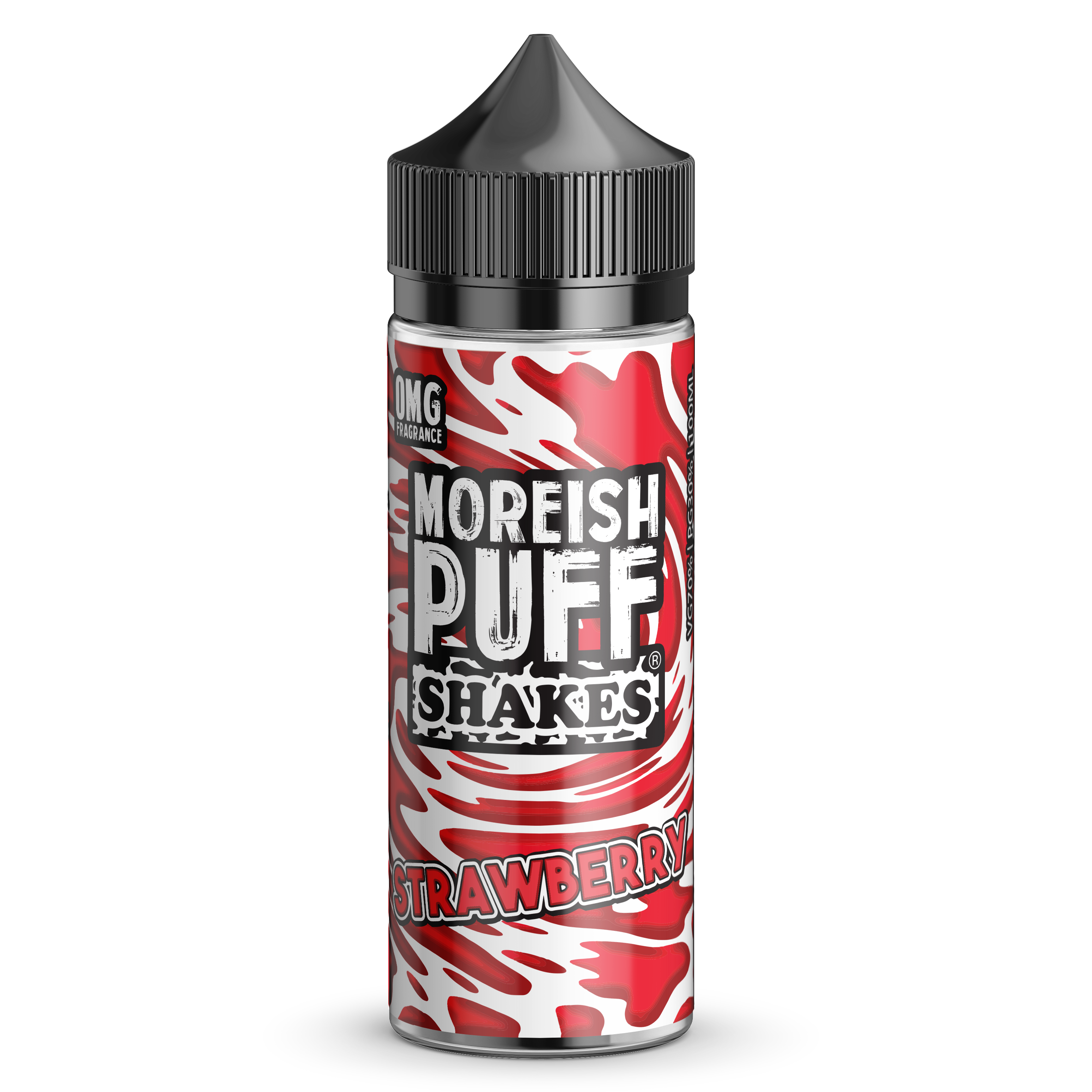 Moreish Puff Shakes: Strawberry Shakes 0mg 100ml Shortfill E-Liquid