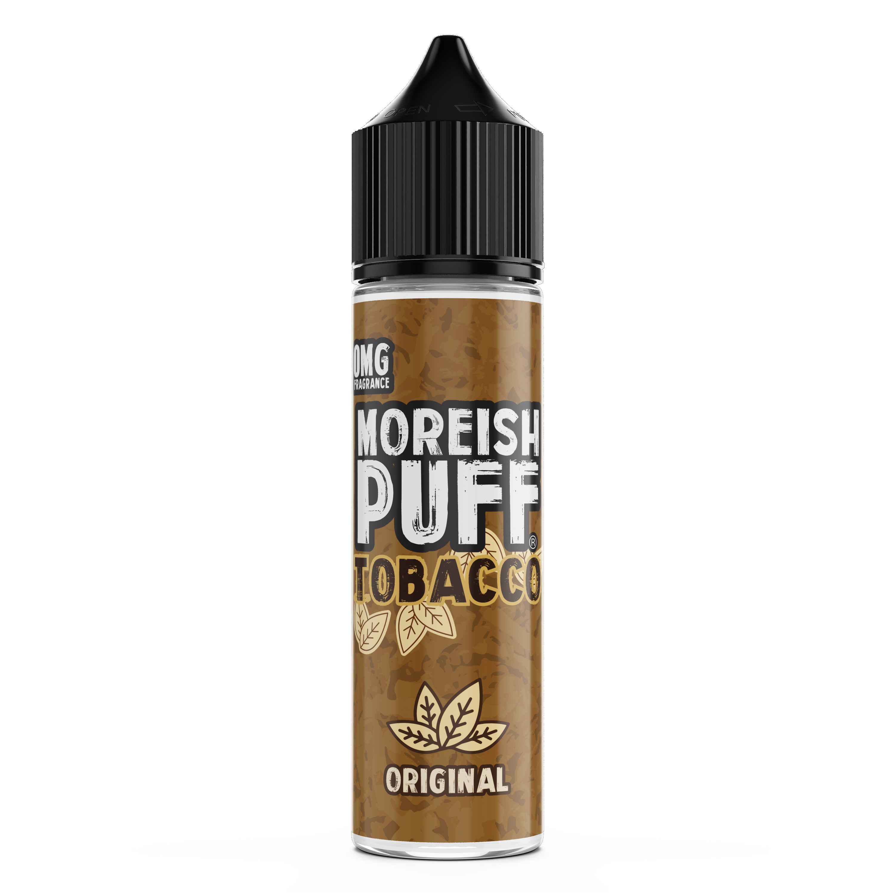 Moreish Puff Tobacco: Original Tobacco 0mg 50ml Shortfill E-Liquid