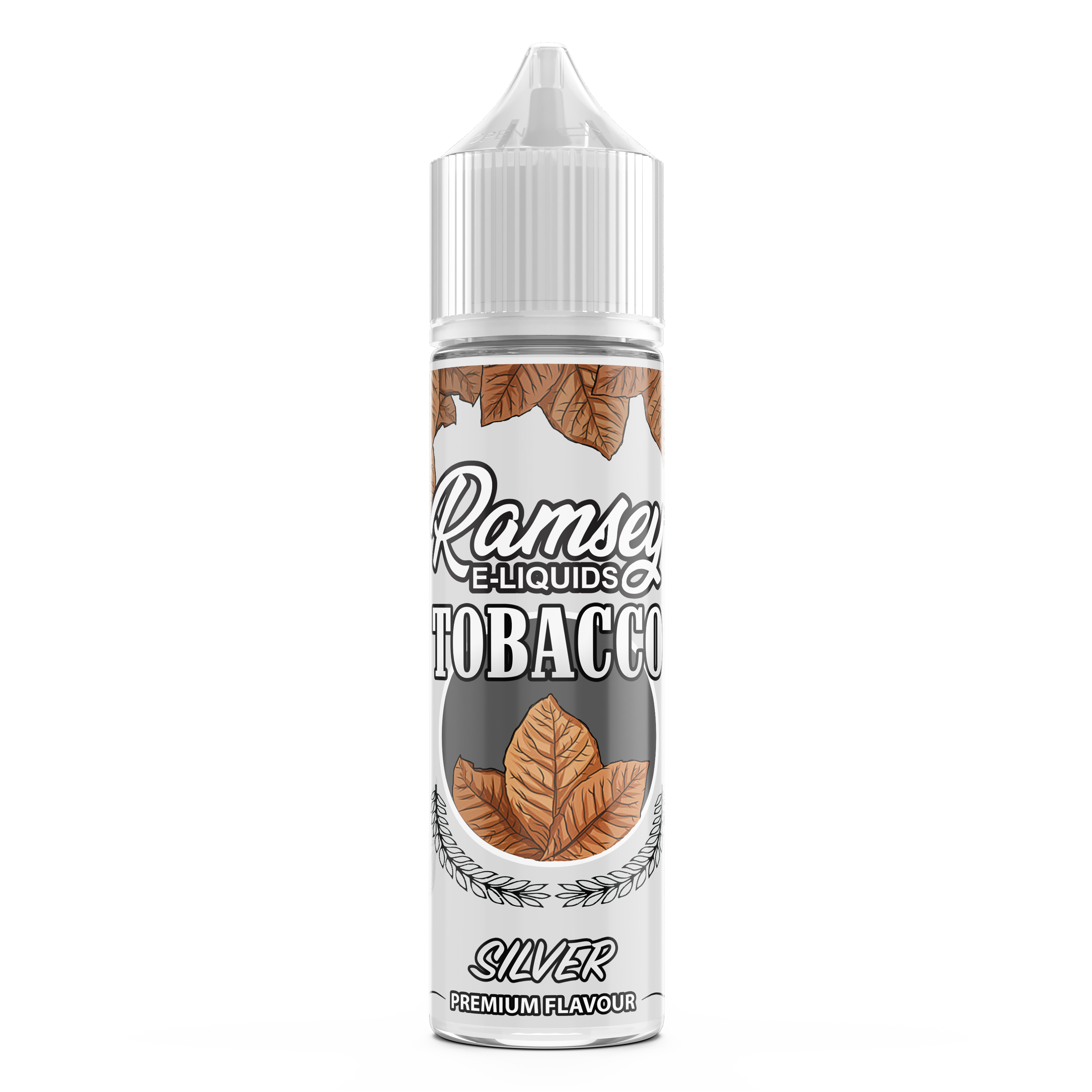 Ramsey E-Liquids Tobacco: Silver 0mg 50ml Shortfill E-Liquid