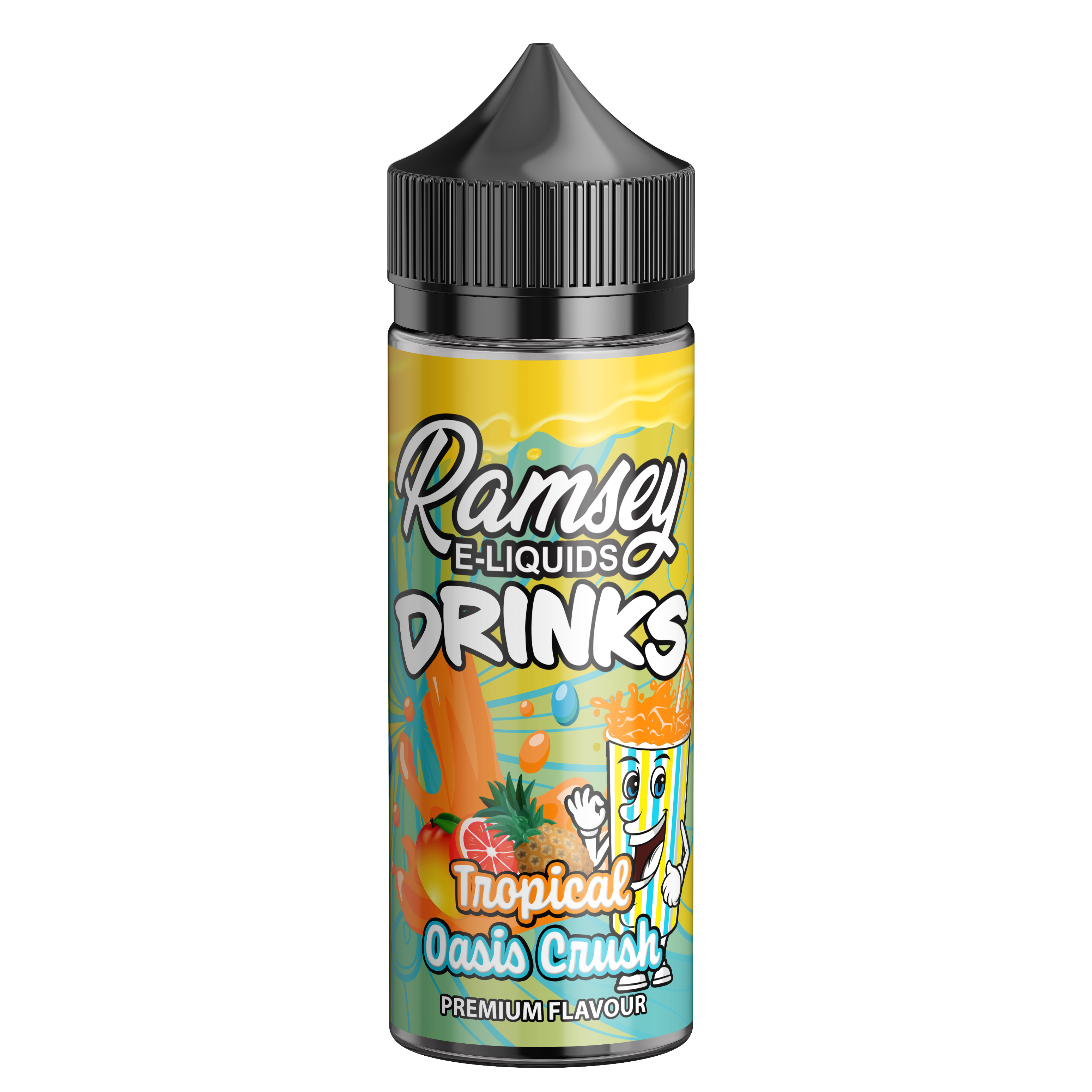 Ramsey E-Liquids Drinks Tropical Oasis Crush 100ml Shortfill