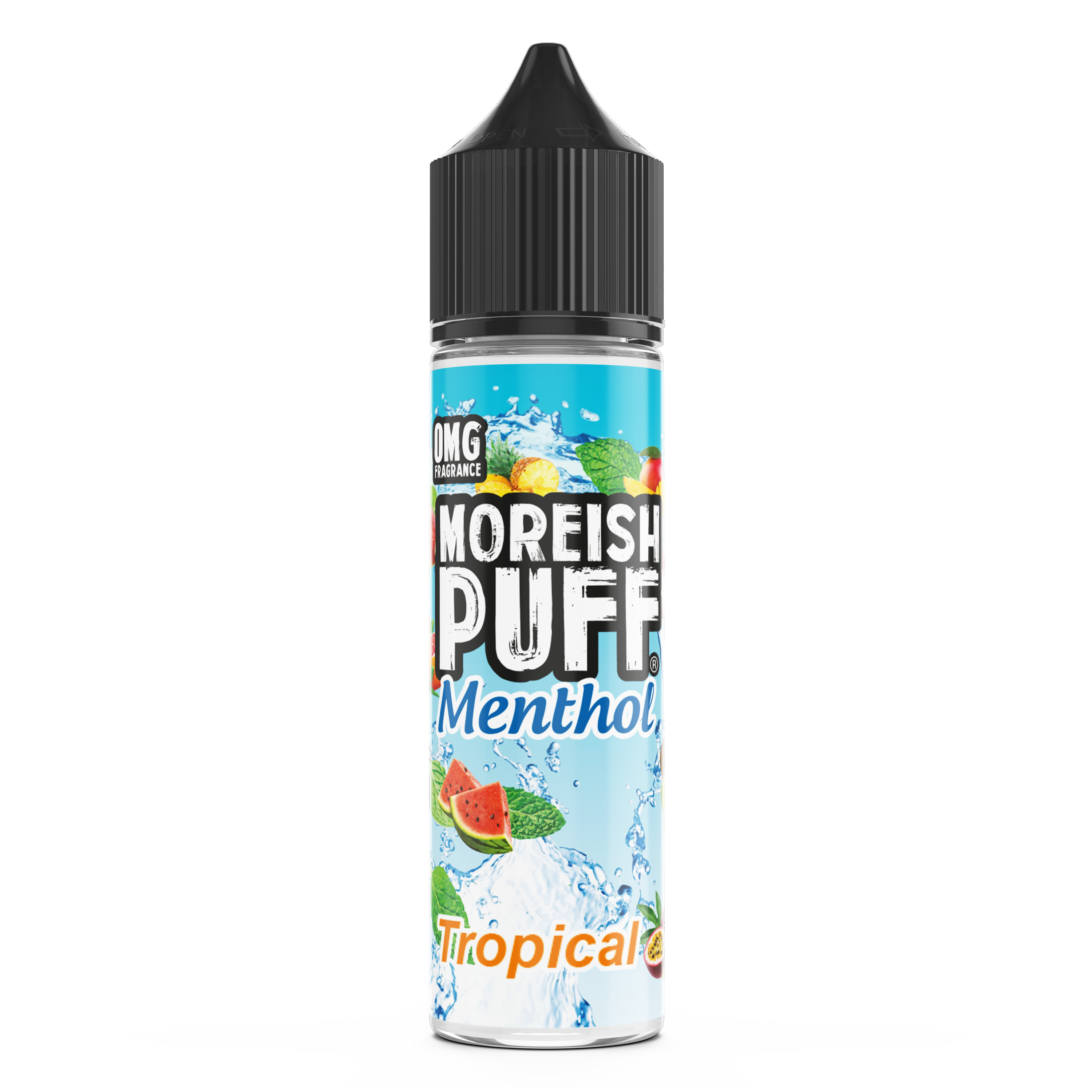 Moreish Puff Tropical Menthol 50ml Shortfill